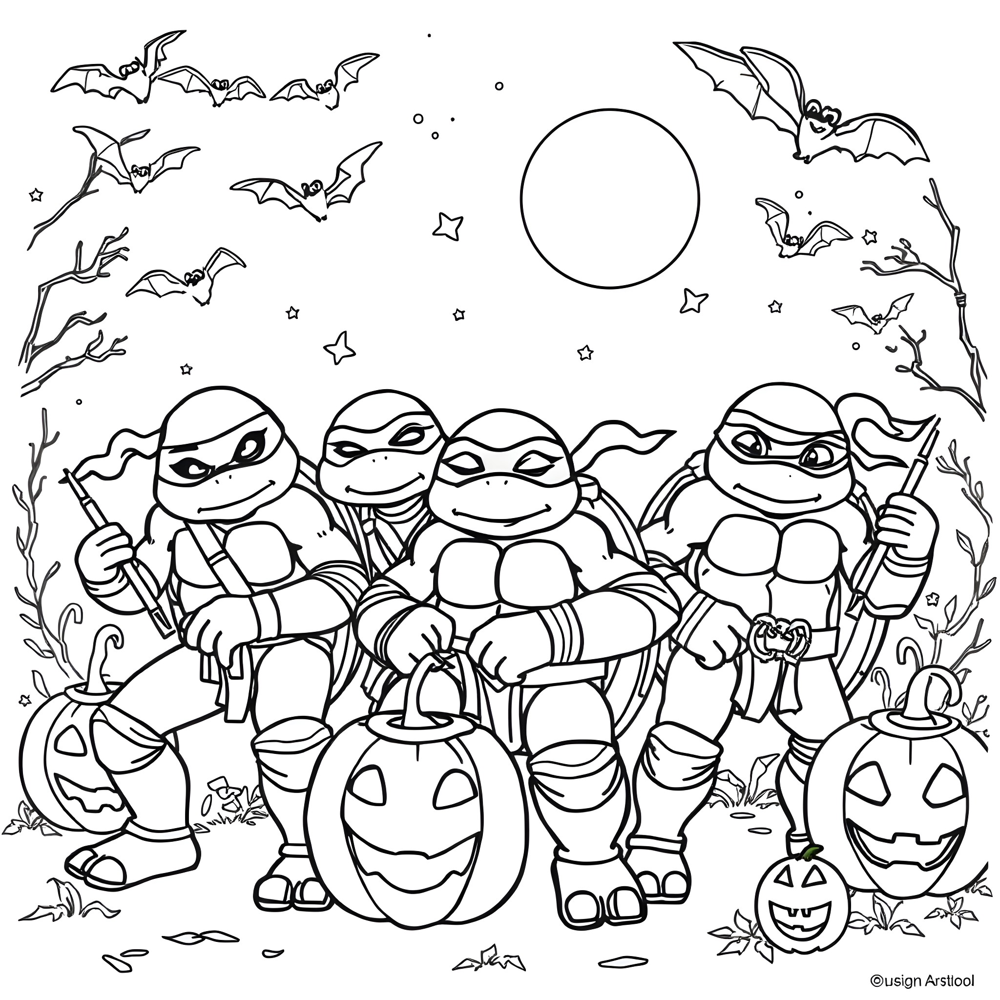 Best TMNT Coloring Pages (Free Printable PDF)