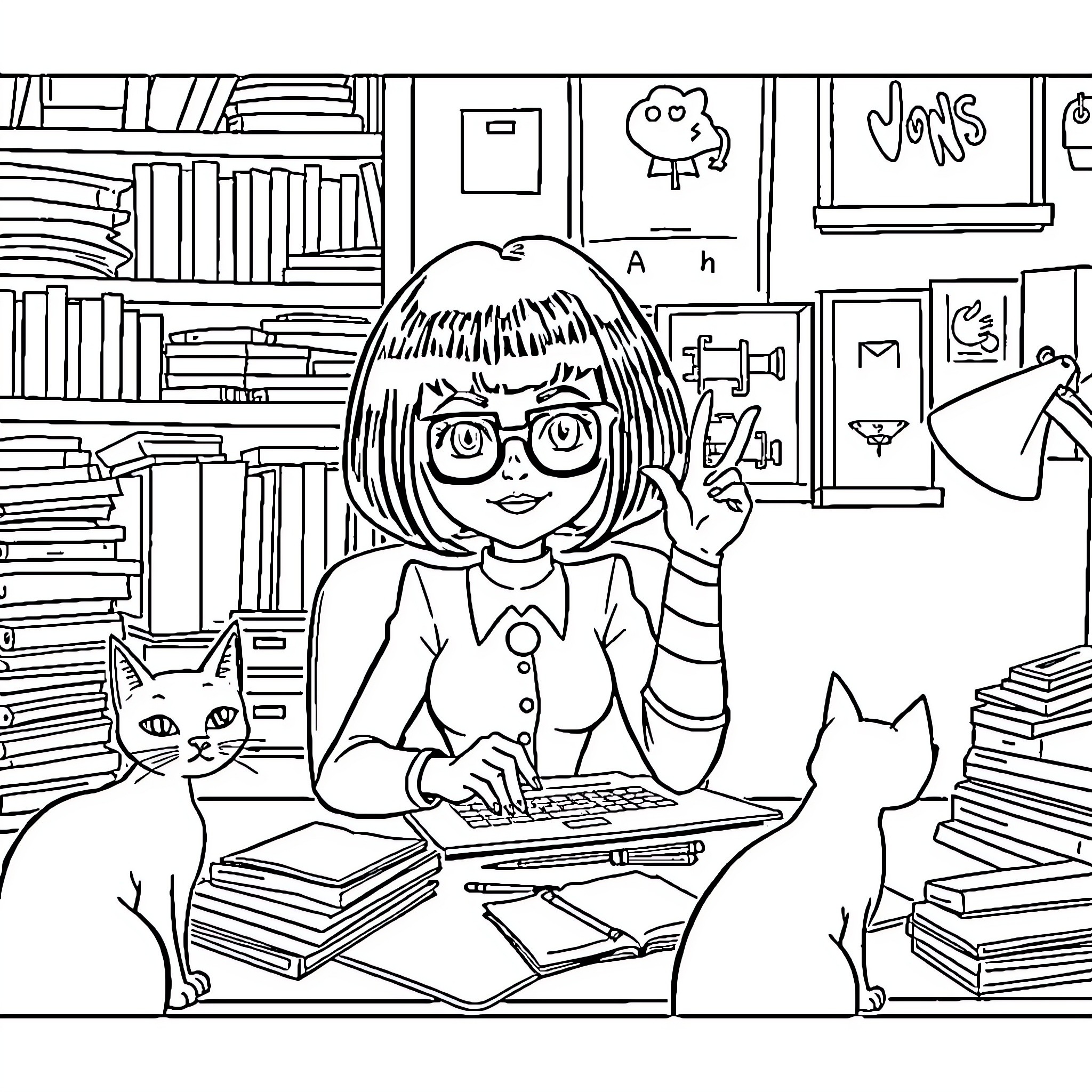 1 Best Mashle Coloring Pages (Free Printable PDFs)