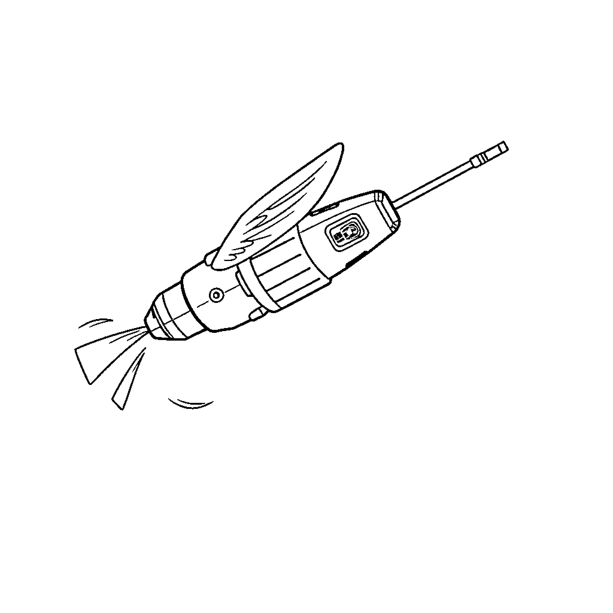 Power Tool Drilling with Precision Coloring Page (free black-and-white line drawing printable PDF for all, from beginners to advanced learners, including children, teens, adults, and seniors)