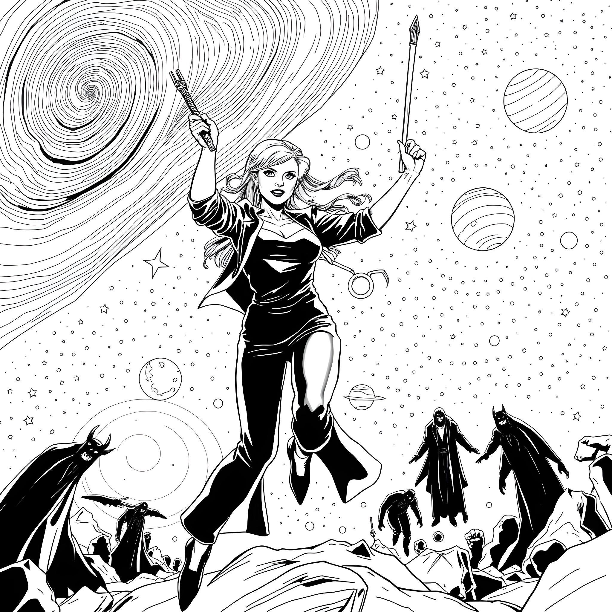 Best Buffy Coloring Pages (Free Printable PDF)