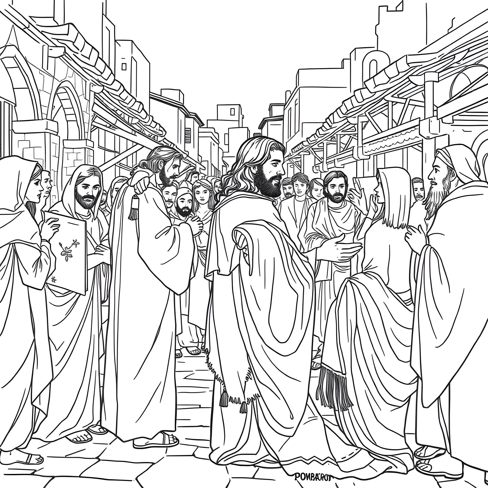 47 Best Jesus Coloring Pages (Free Printable PDFs)