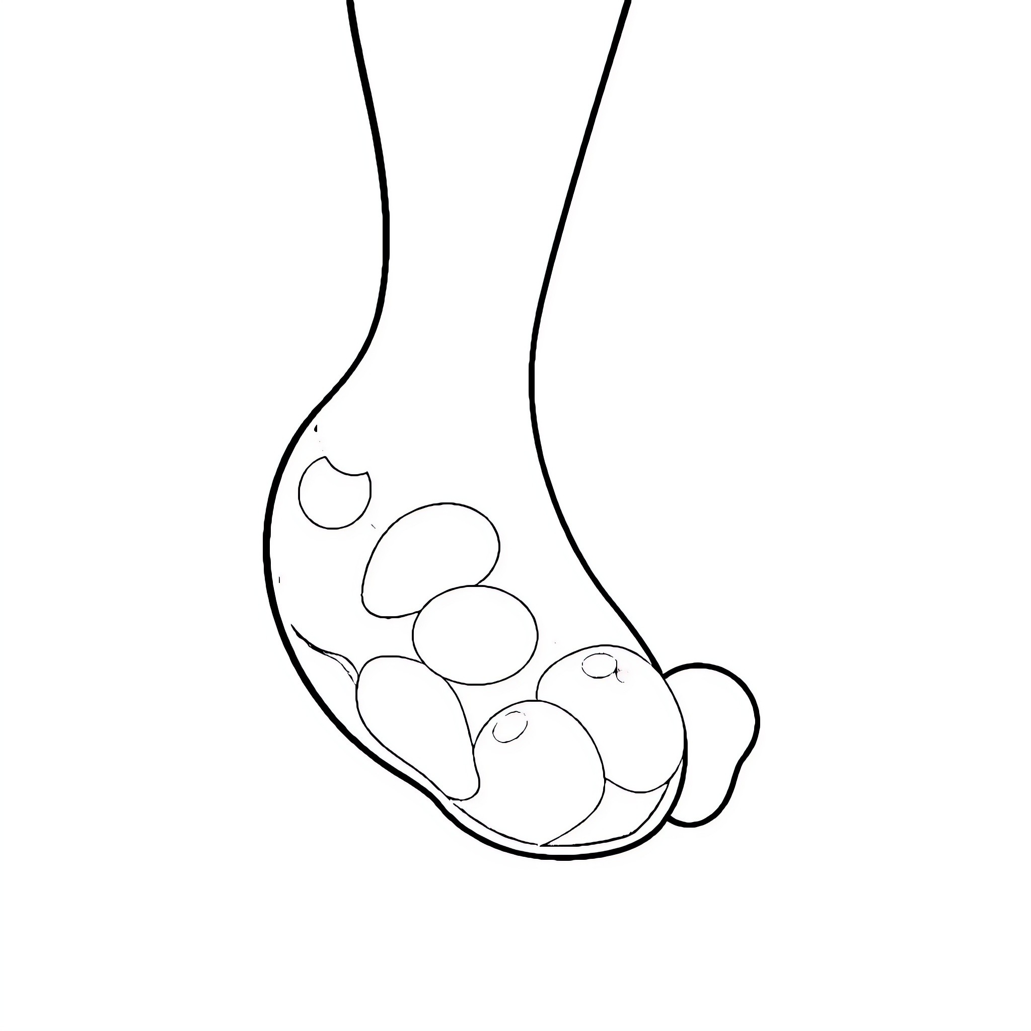 Gumball character in black and white Coloring Page (free black-and-white line drawing printable PDF for all, from beginners to advanced learners, including children, teens, adults, and seniors)