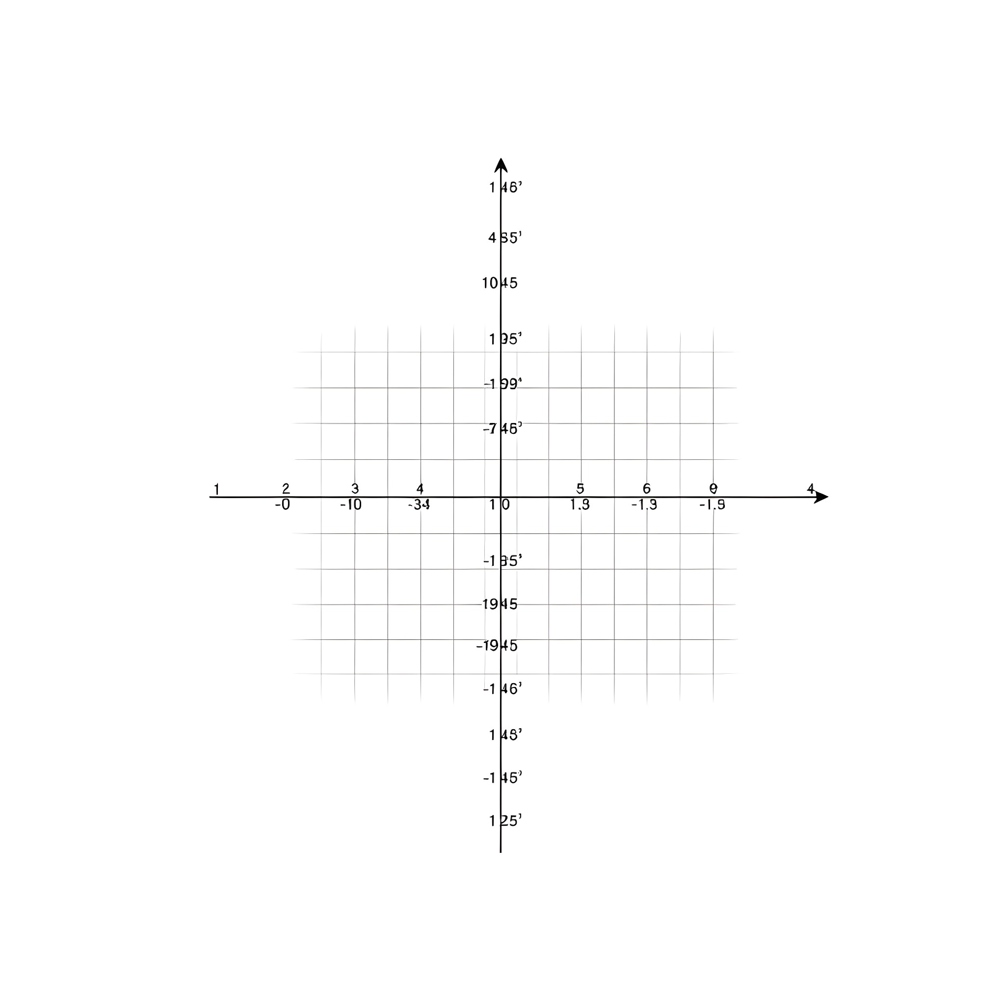 Algebra Expressions on Coordinate Plane Coloring Page (free black-and-white line drawing printable PDF for all, from beginners to advanced learners, including children, teens, adults, and seniors)
