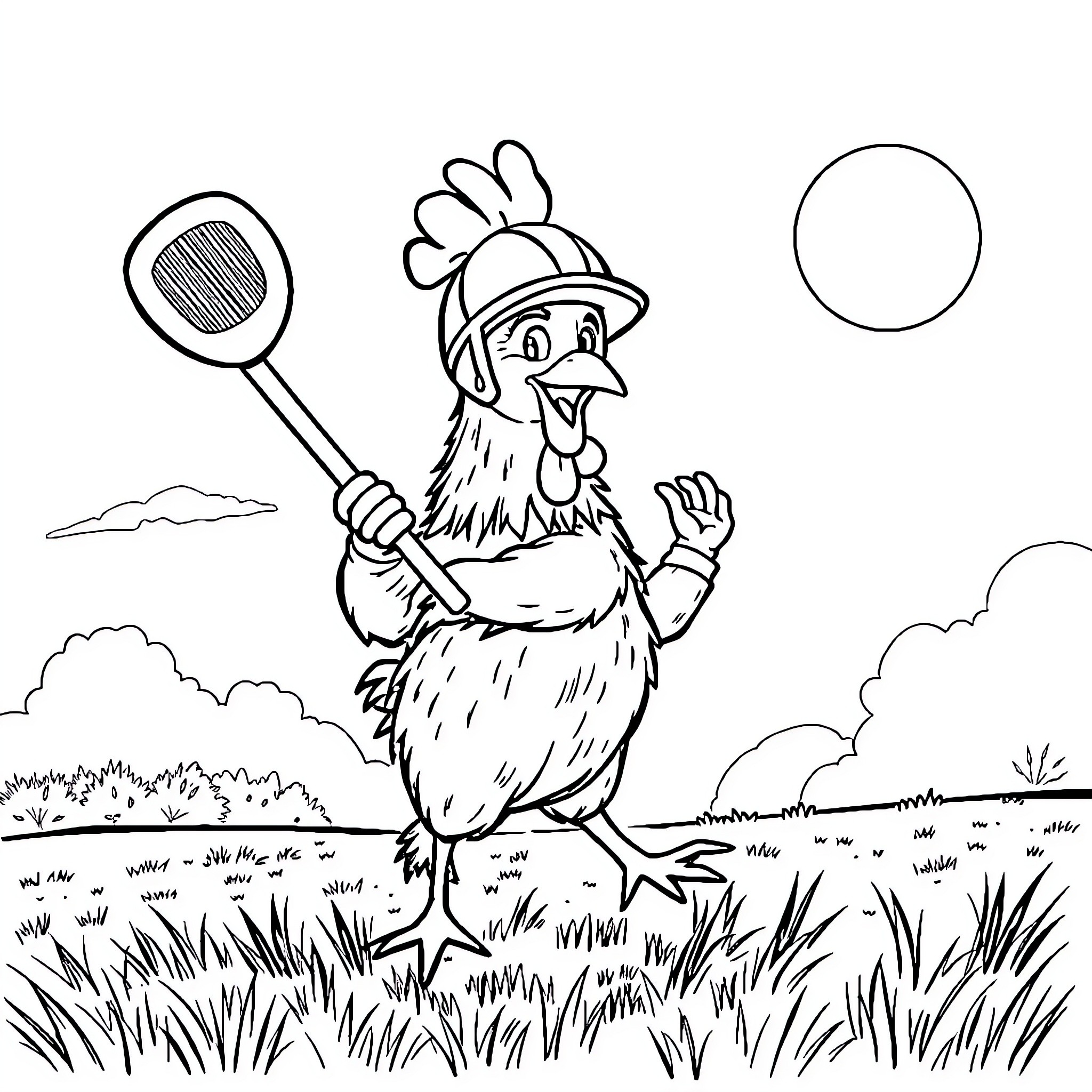 30 Best Chicken Jockey Coloring Pages (Free Printable PDFs)