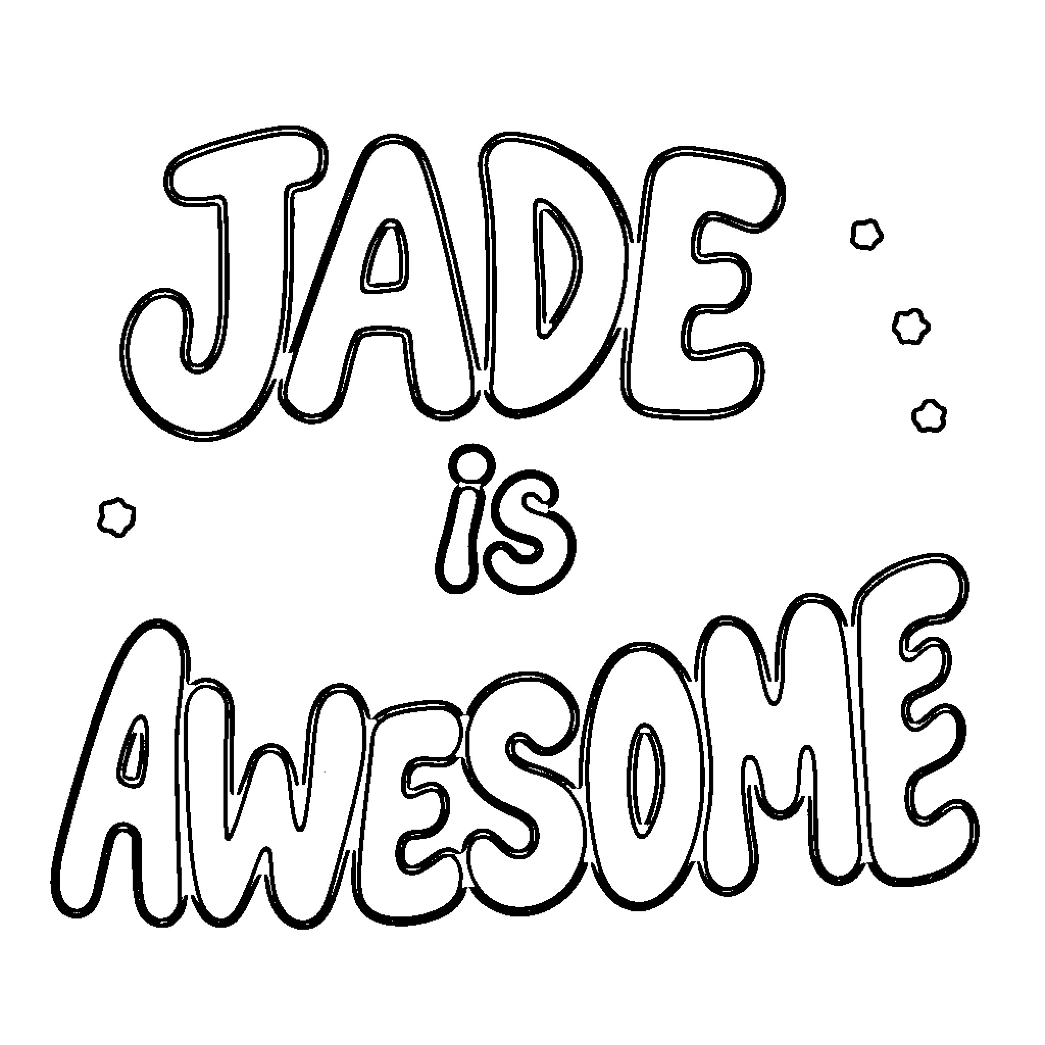 Bubble Writing with Positive Message Coloring Page (free black-and-white line drawing printable PDF for all, from beginners to advanced learners, including children, teens, adults, and seniors)