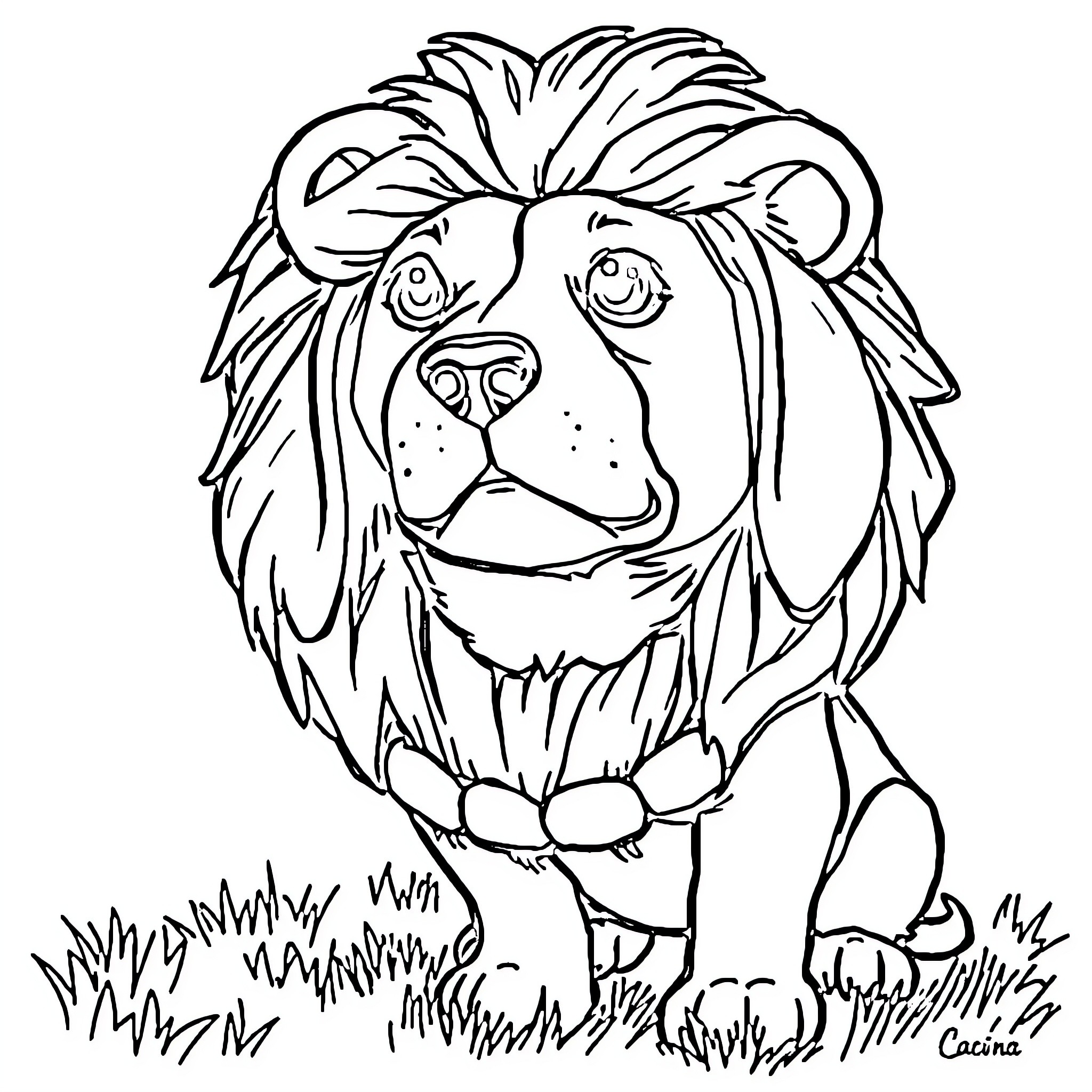 Beagle enjoying the outdoors Coloring Page (free black-and-white line drawing printable PDF for all, from beginners to advanced learners, including children, teens, adults, and seniors)