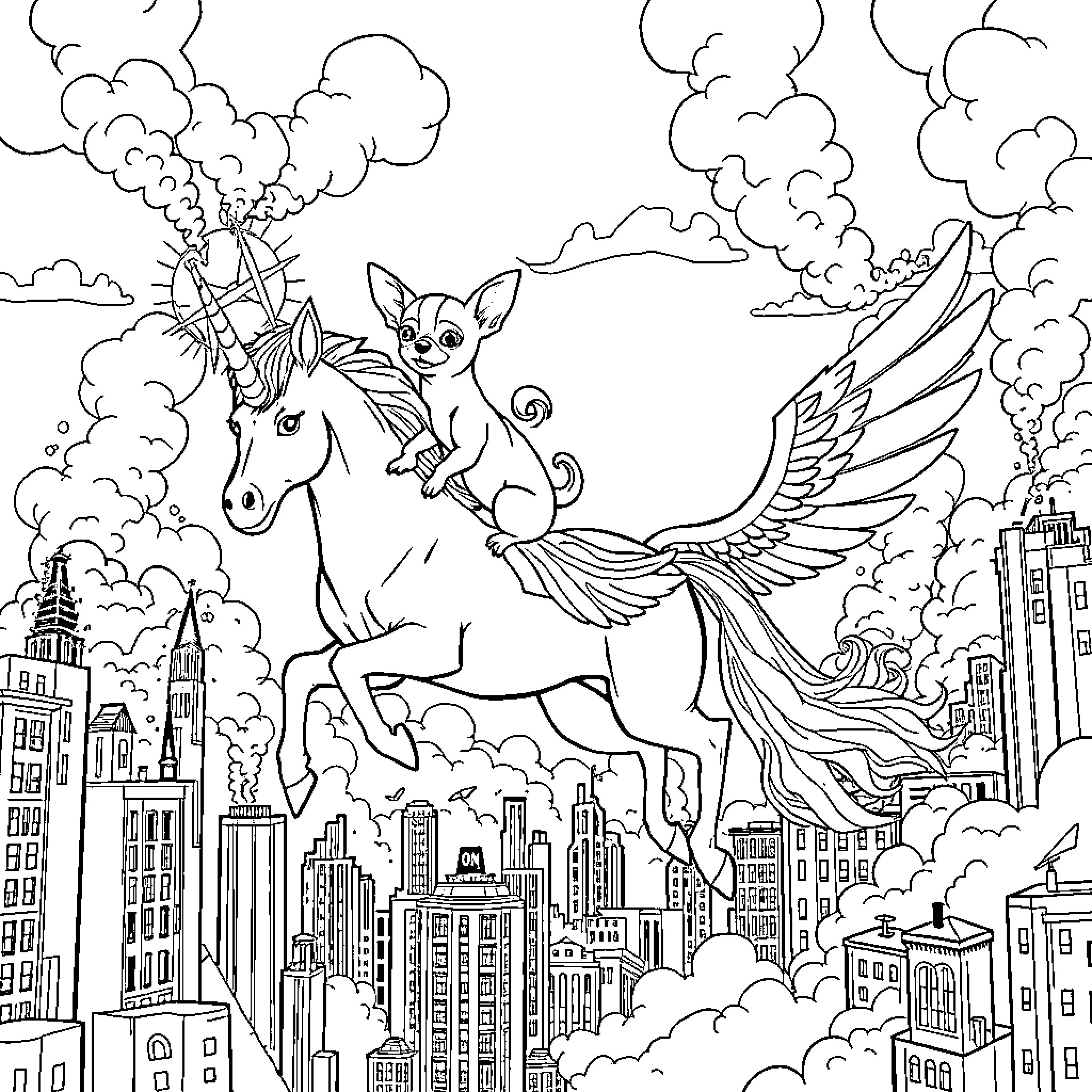 Best Chihuahua Coloring Pages (Free Printable PDF)