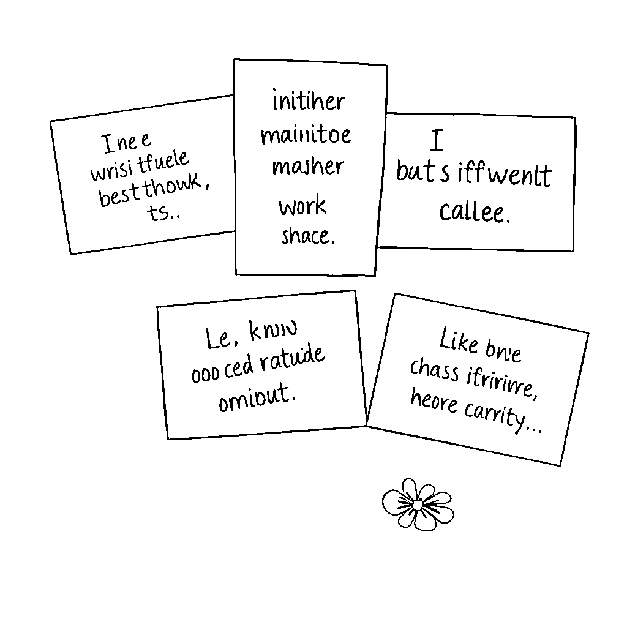 Affirmation of Motivational Thoughts and Expressions Coloring Page (free black-and-white line drawing printable PDF for all, from beginners to advanced learners, including children, teens, adults, and seniors)