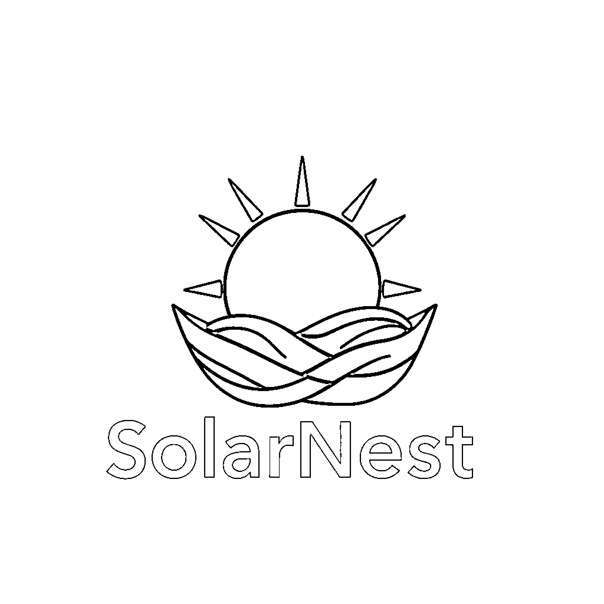 Sun Rises Over Serene Waves Coloring Page (free black-and-white line drawing printable PDF for all, from beginners to advanced learners, including children, teens, adults, and seniors)