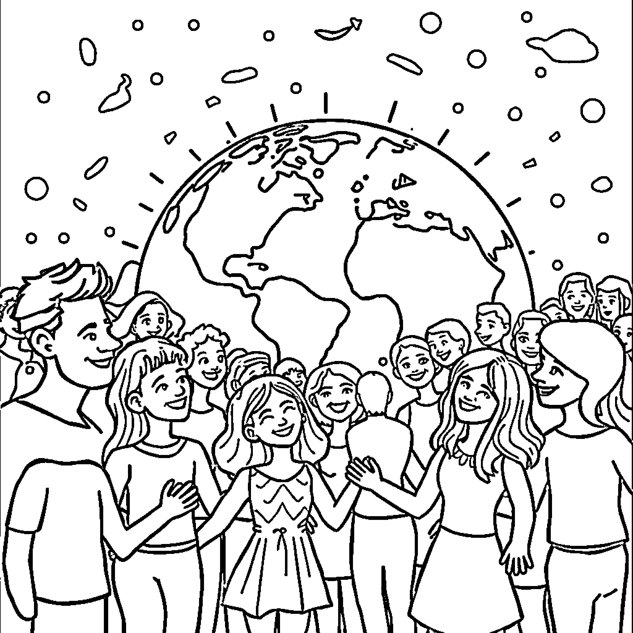 Best People Coloring Pages (Free Printable PDF)