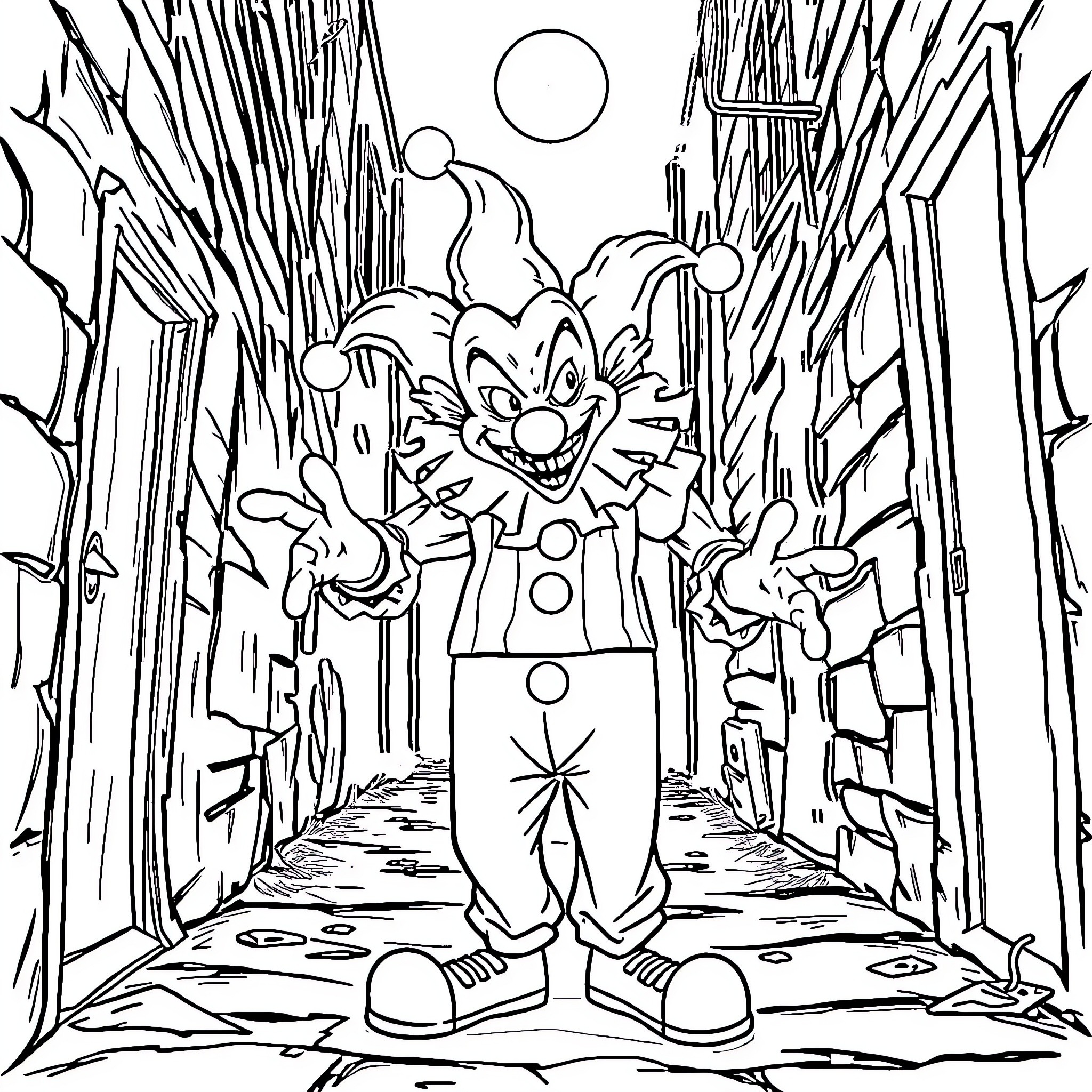 Best Art The Clown Coloring Pages (Free Printable PDF)