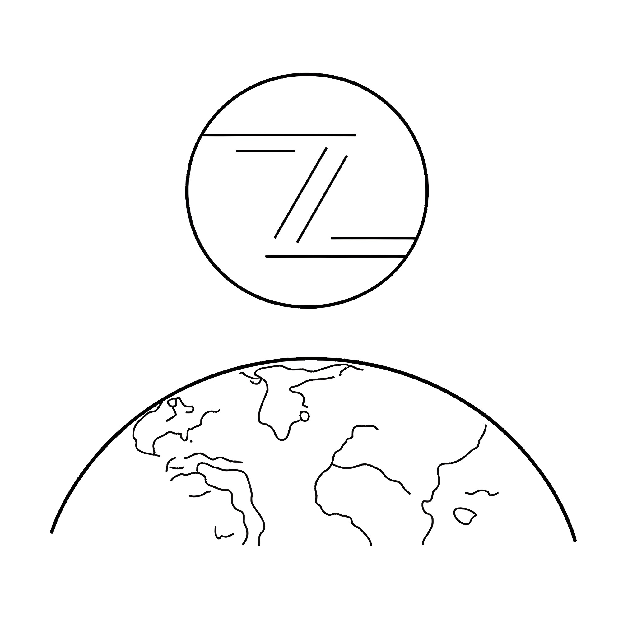 Zscaler: Global Connectivity Solutions Coloring Page (free black-and-white line drawing printable PDF for all, from beginners to advanced learners, including children, teens, adults, and seniors)