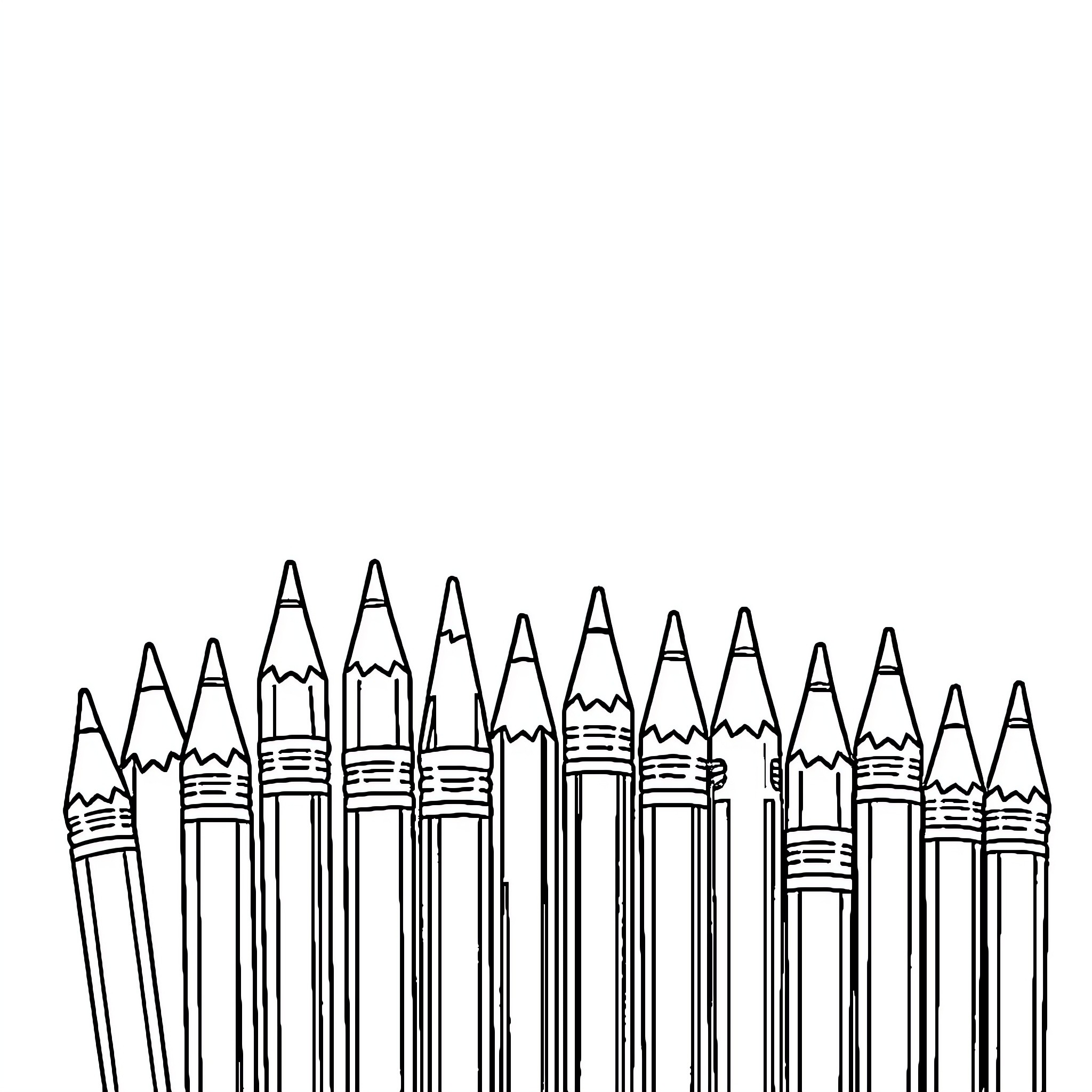 Pencil skyline of architectural structures Coloring Page (free black-and-white line drawing printable PDF for all, from beginners to advanced learners, including children, teens, adults, and seniors)