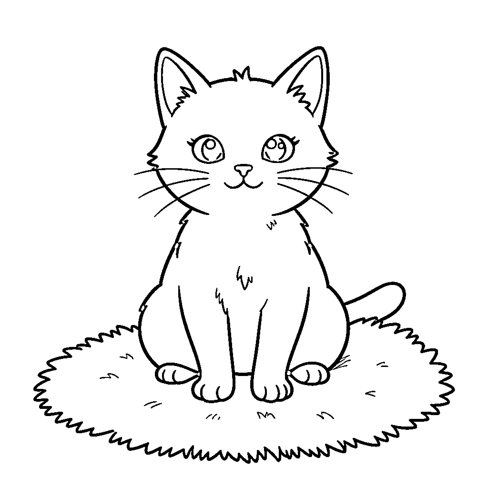 Michael Jackson sitting calmly on a small patch of grass Coloring Page (free black-and-white line drawing printable PDF for all, from beginners to advanced learners, including children, teens, adults, and seniors)