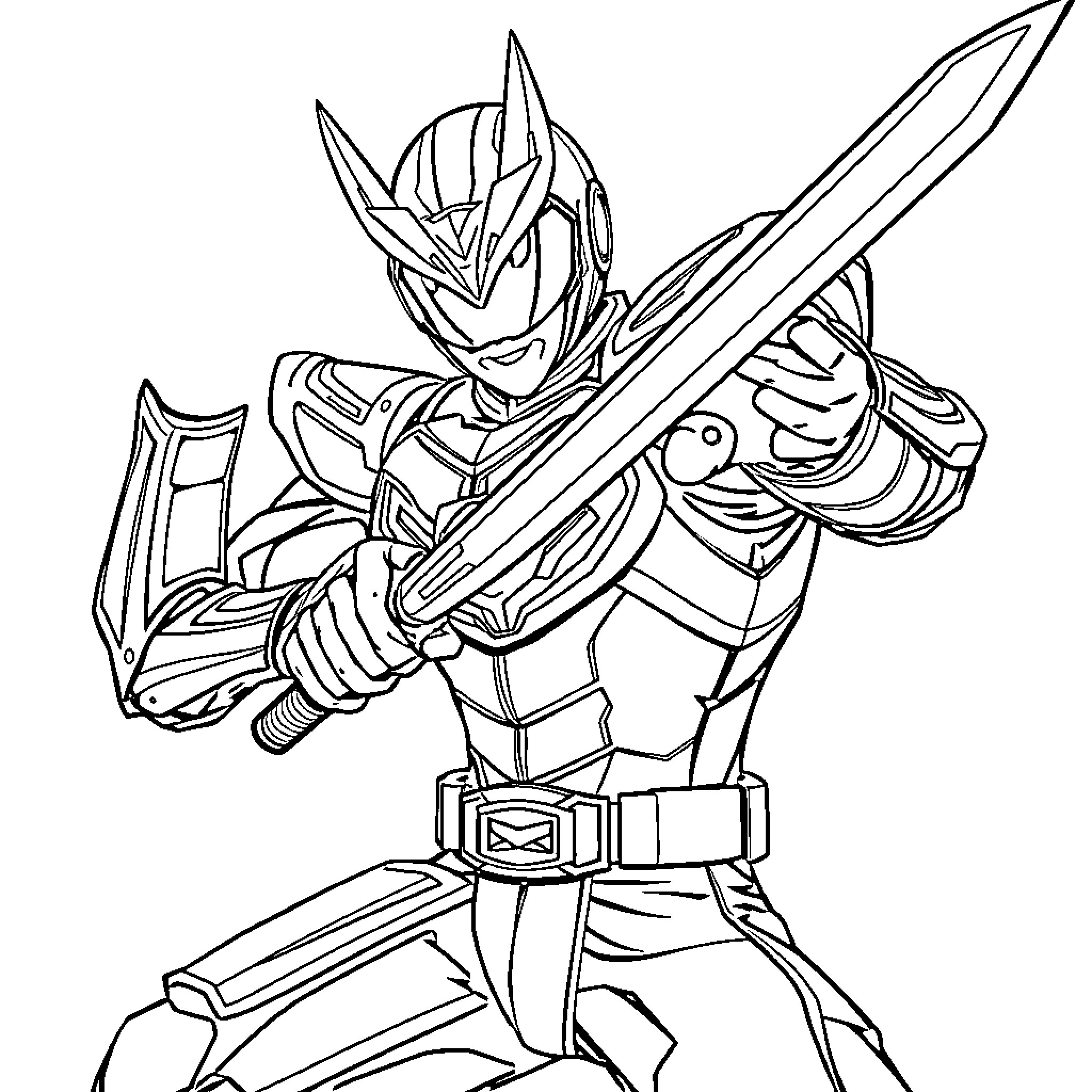 Best Kamen Rider Coloring Pages (Free Printable PDF)