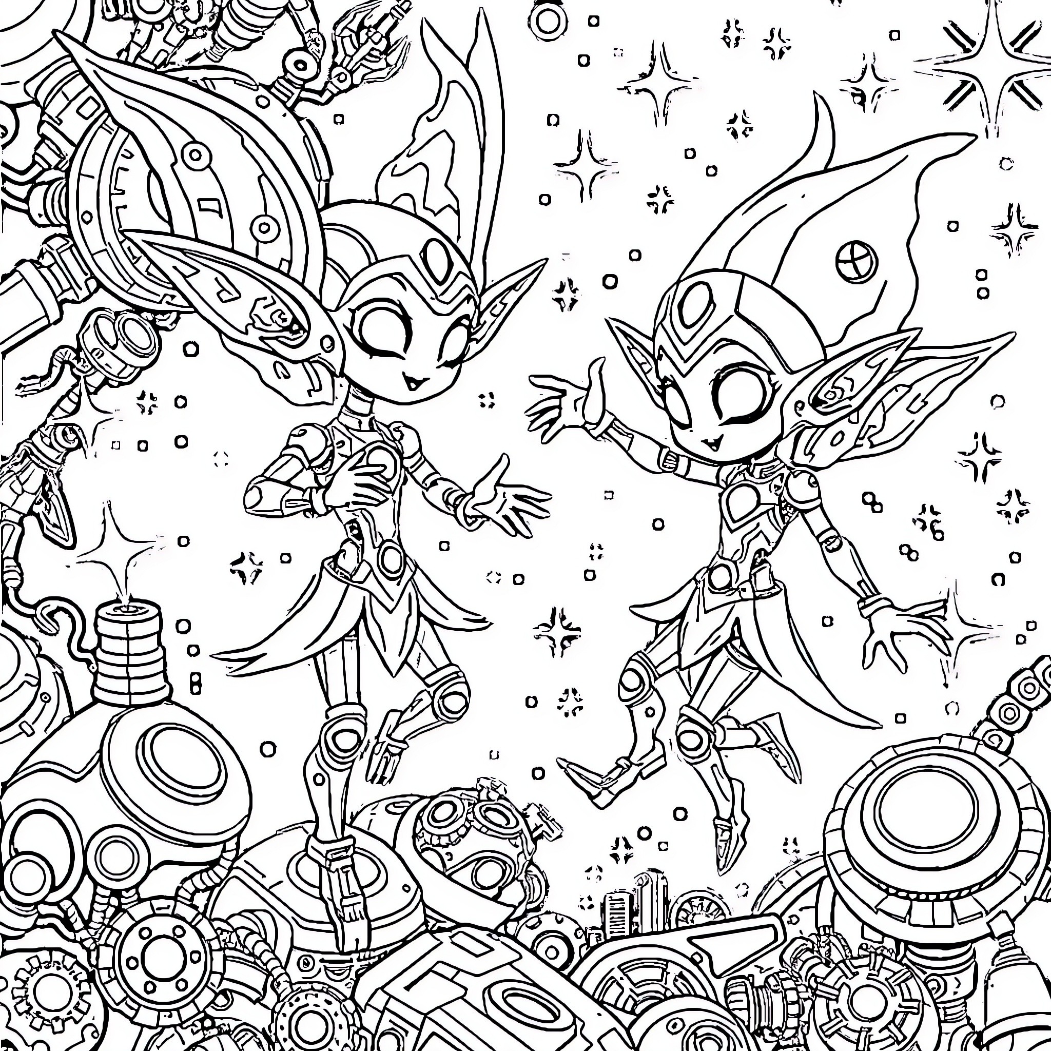1 Best Machine Elf Coloring Pages (Free Printable PDFs)