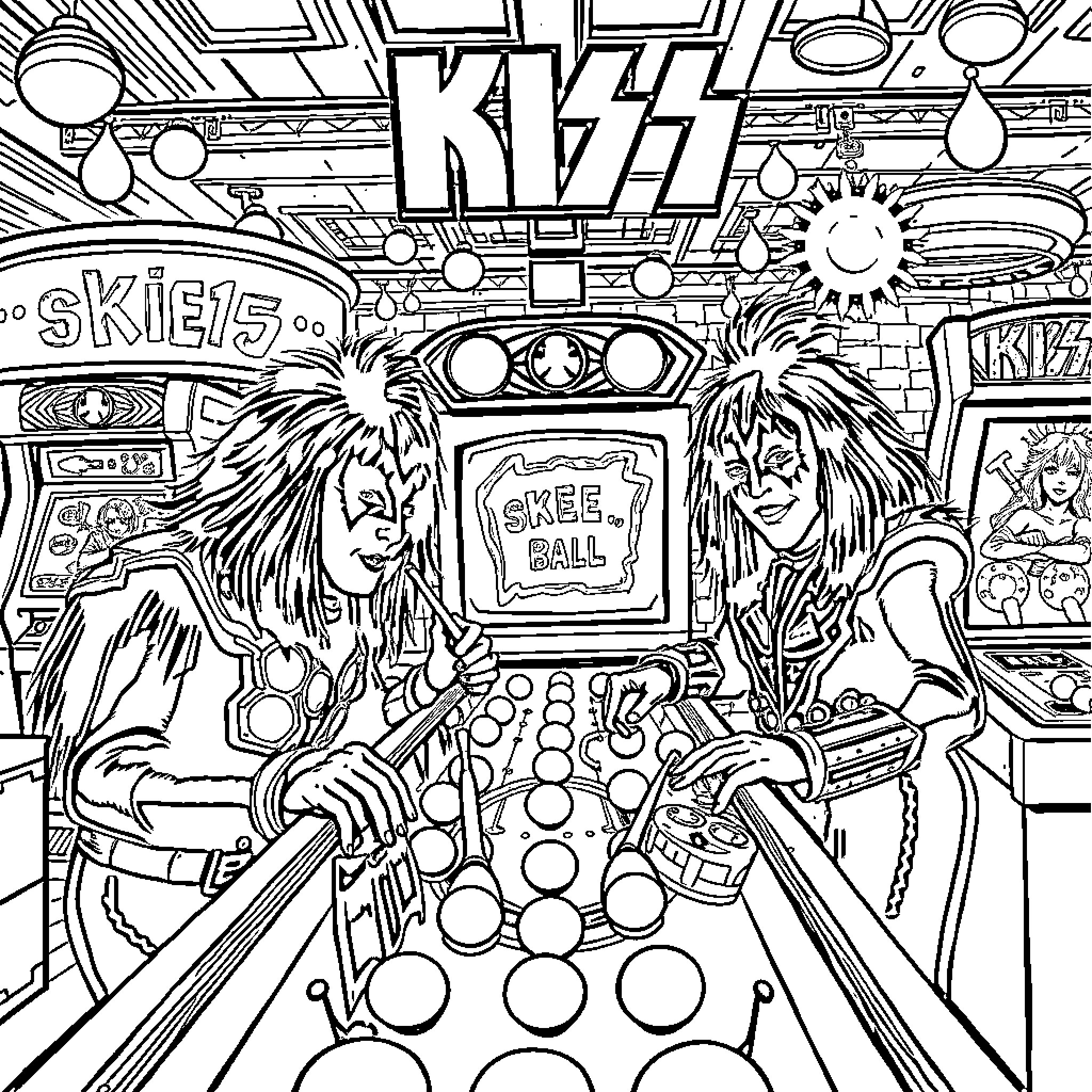 Best Kiss Coloring Pages (Free Printable PDF)