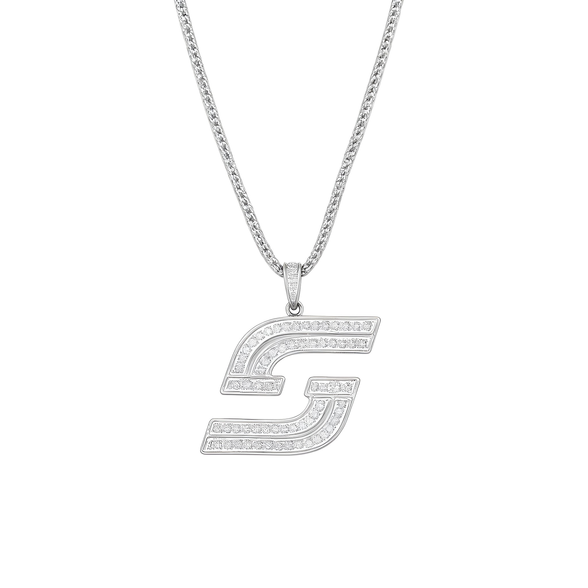 Formula 1 Automobile Racing Diamond Symbol Pendant Coloring Page (free black-and-white line drawing printable PDF for all, from beginners to advanced learners, including children, teens, adults, and seniors)