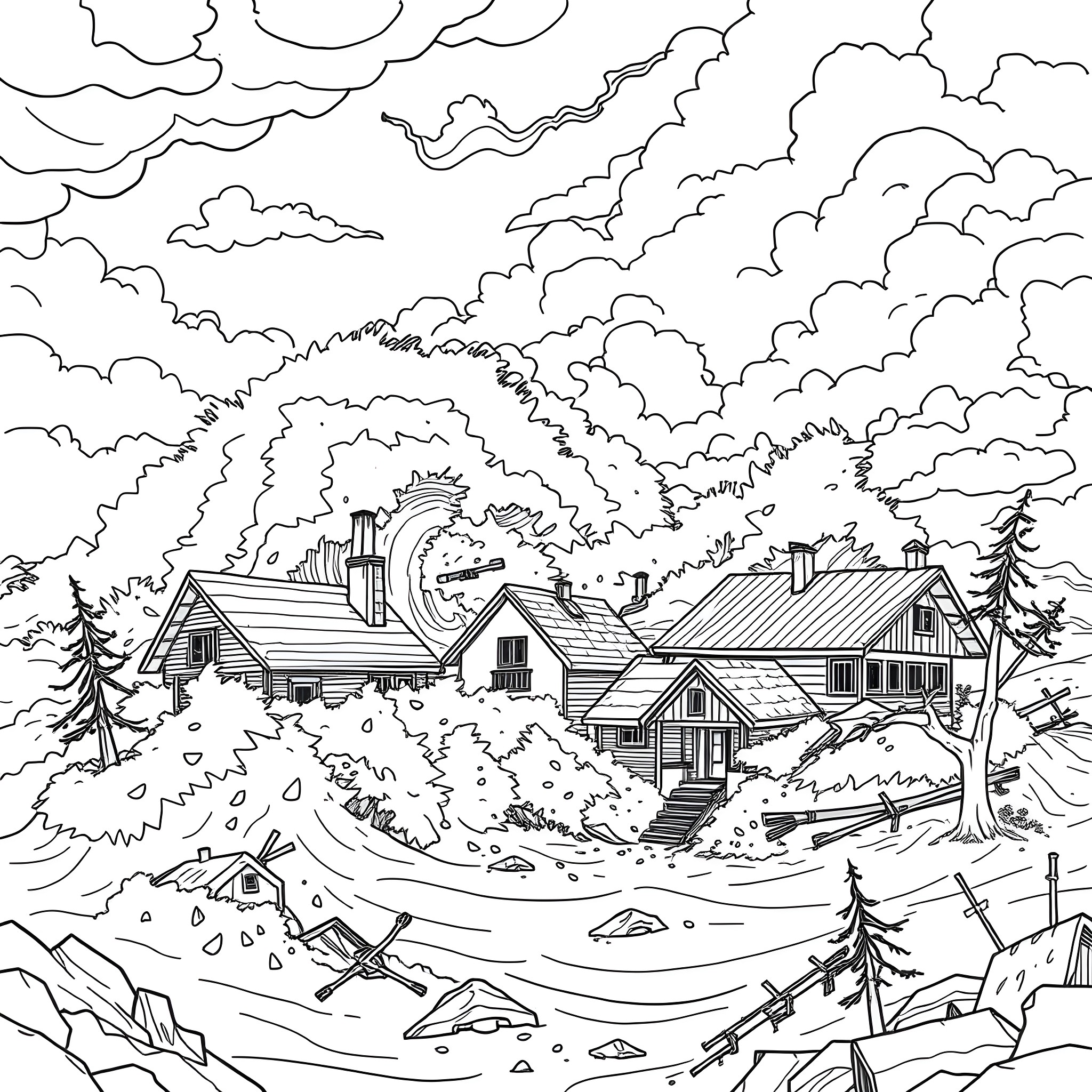 13 Best Hurricane Coloring Pages (Free Printable PDFs)