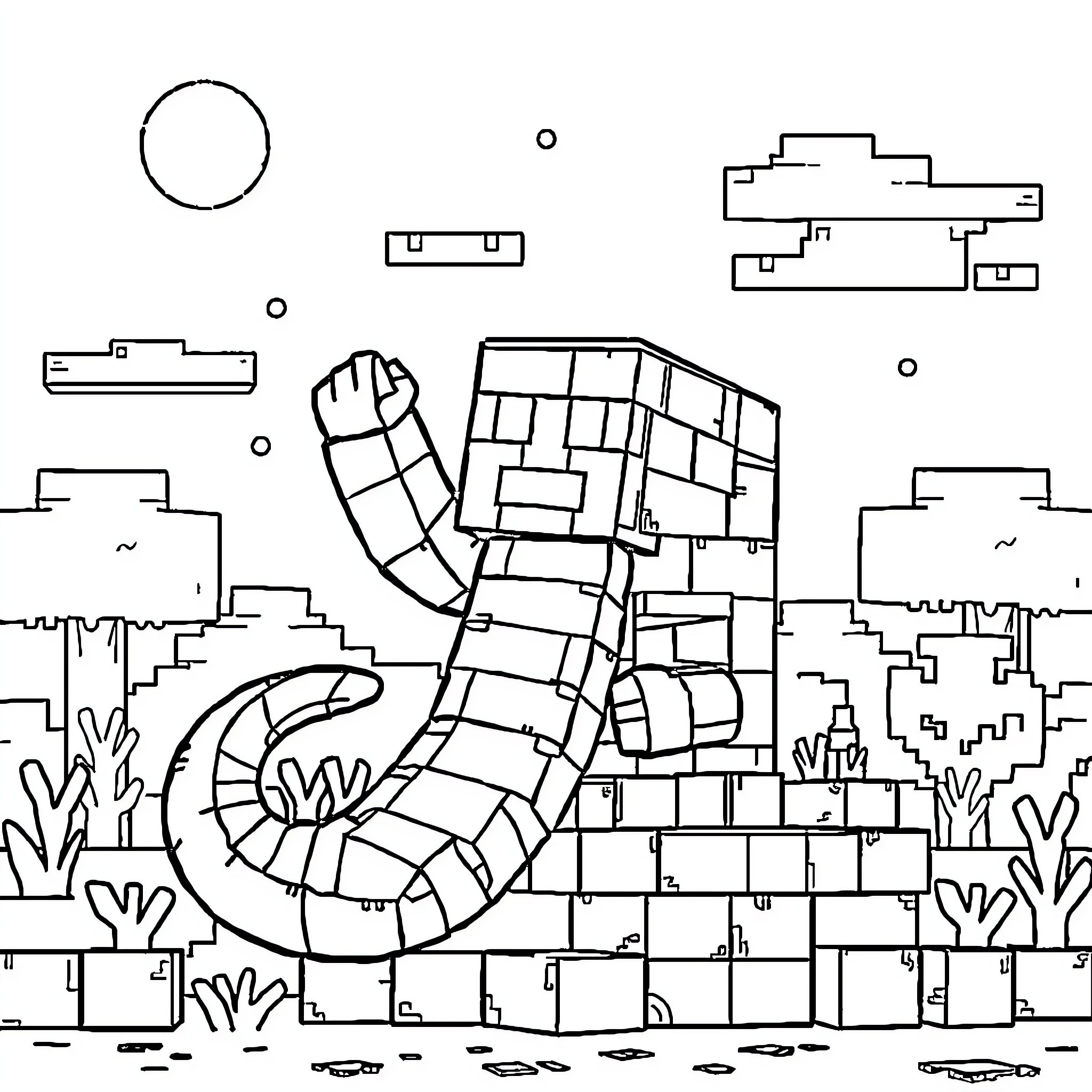 40 Best Enderman Coloring Pages (Free Printable PDFs)