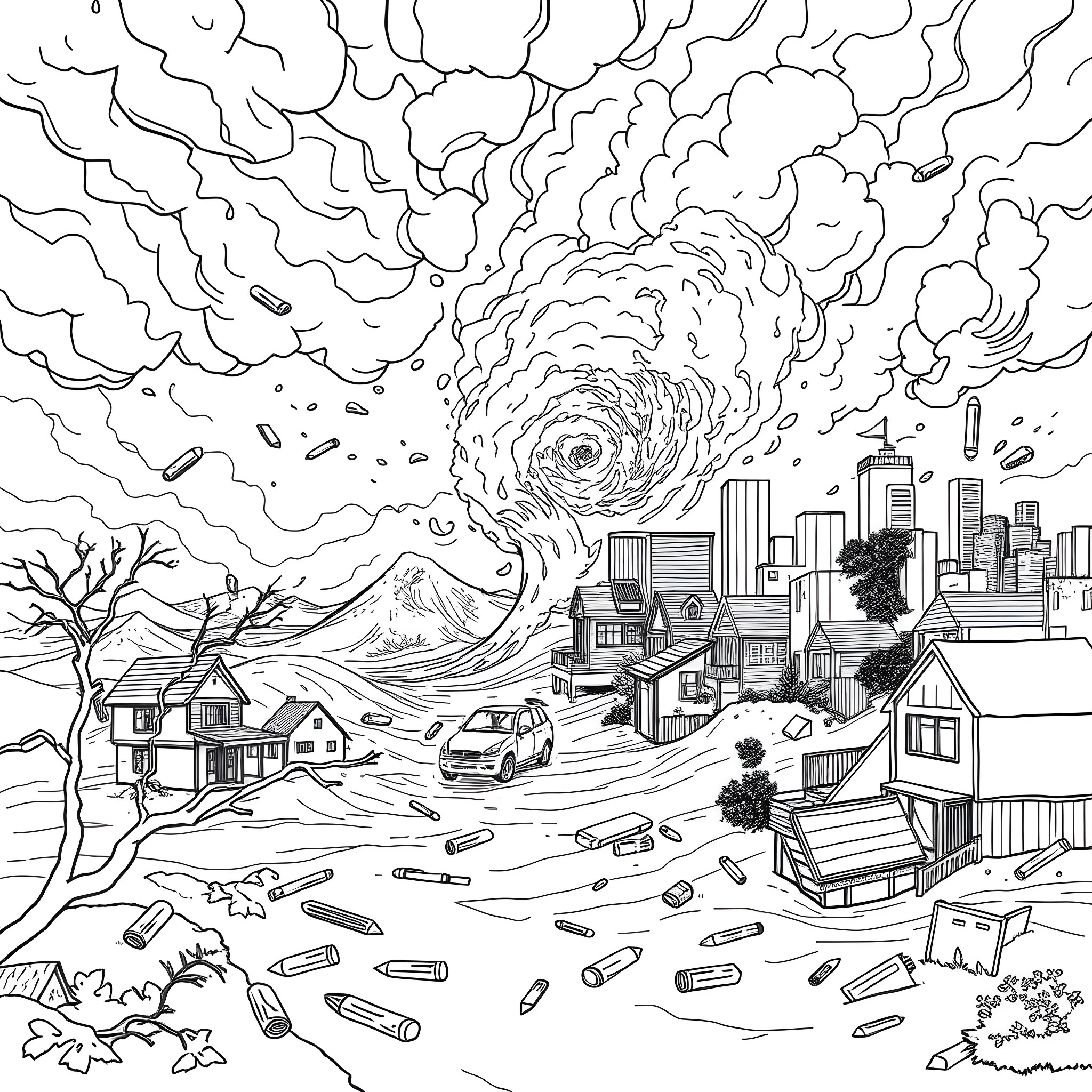 13 Best Hurricane Coloring Pages (Free Printable PDFs)