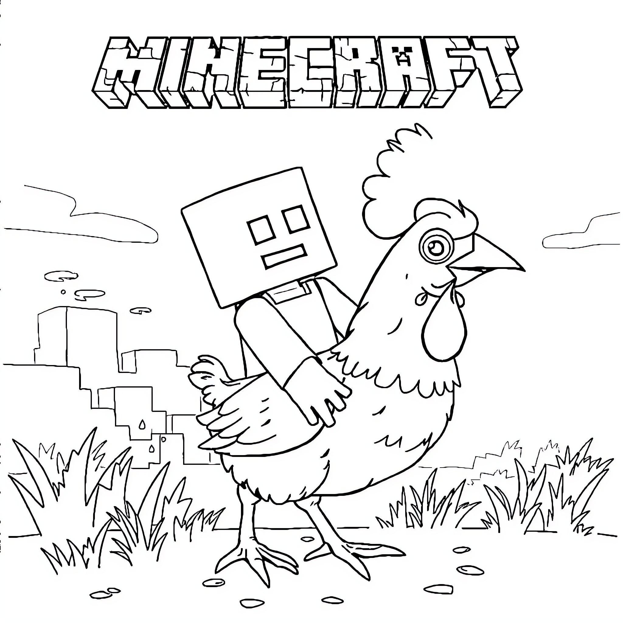 31 Best Chicken Jockey Coloring Pages (Free Printable PDFs)