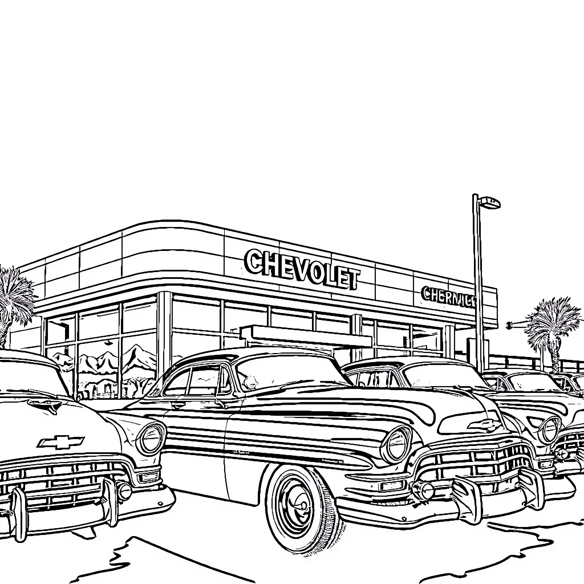 33 Best Chevrolet Coloring Pages (Free Printable PDFs)