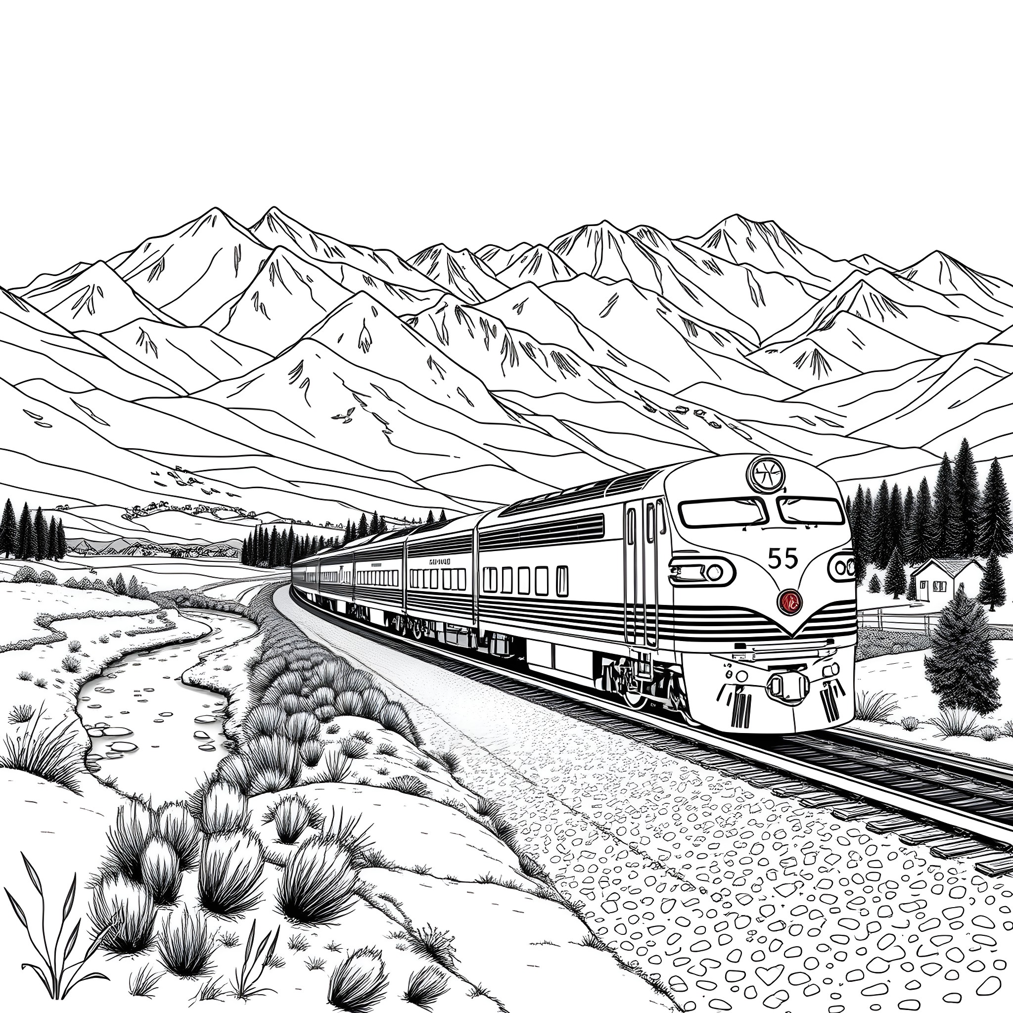 1 Best Eurostar Coloring Pages (Free Printable PDFs)