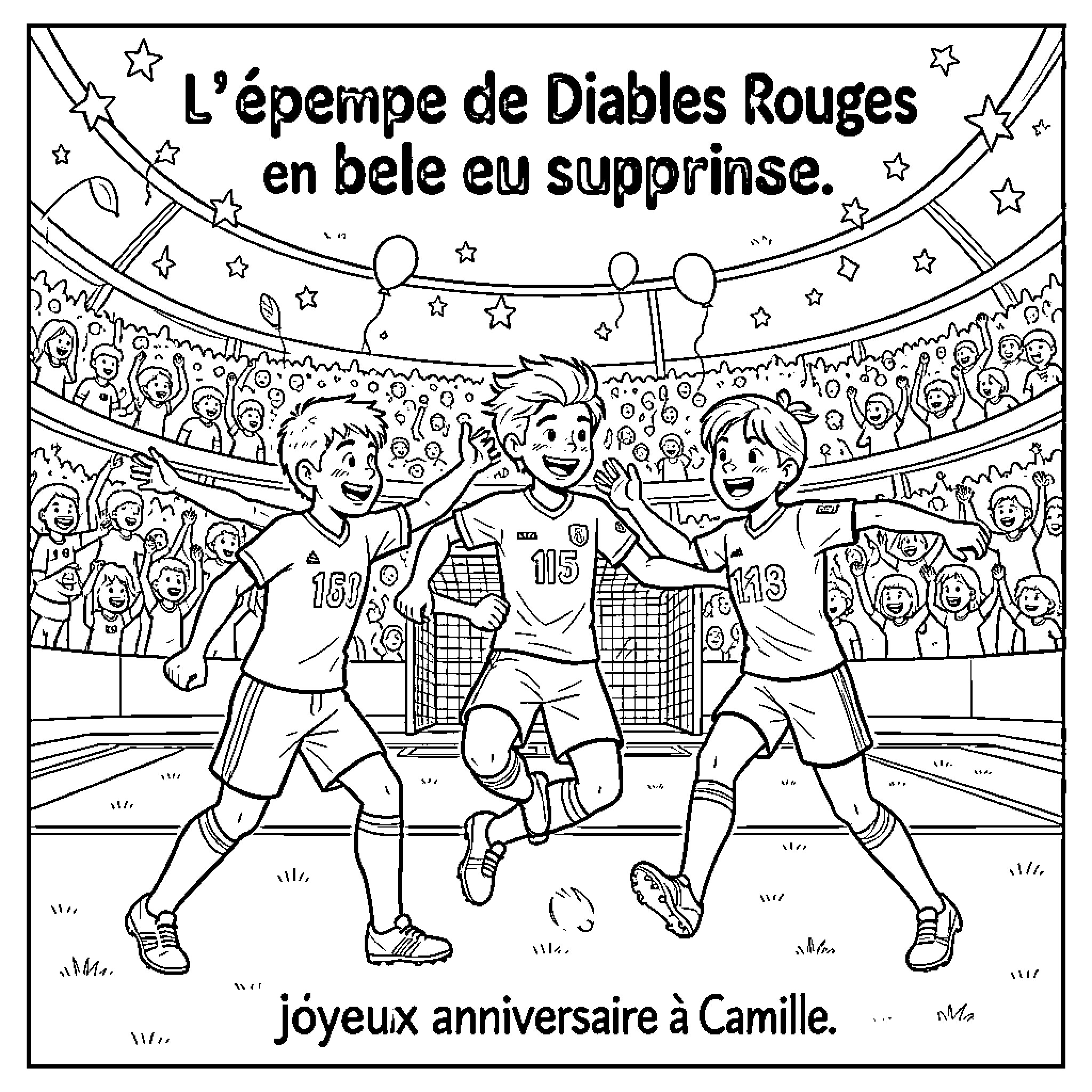 Diables Rouges Et Kids Best Diables Rouges Coloring Pages (Free Printable PDF)