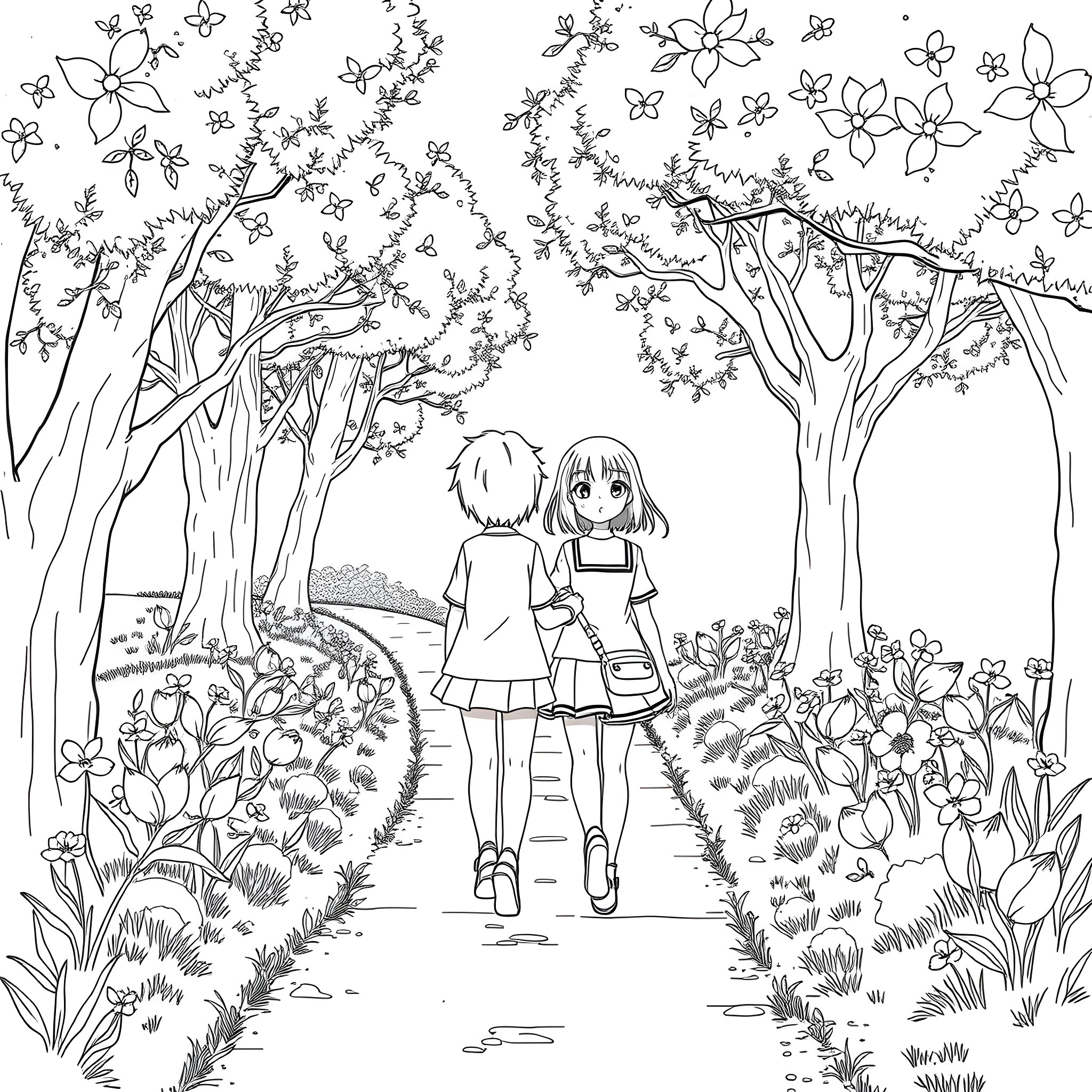 134 Best Anime Coloring Pages (Free Printable PDFs)