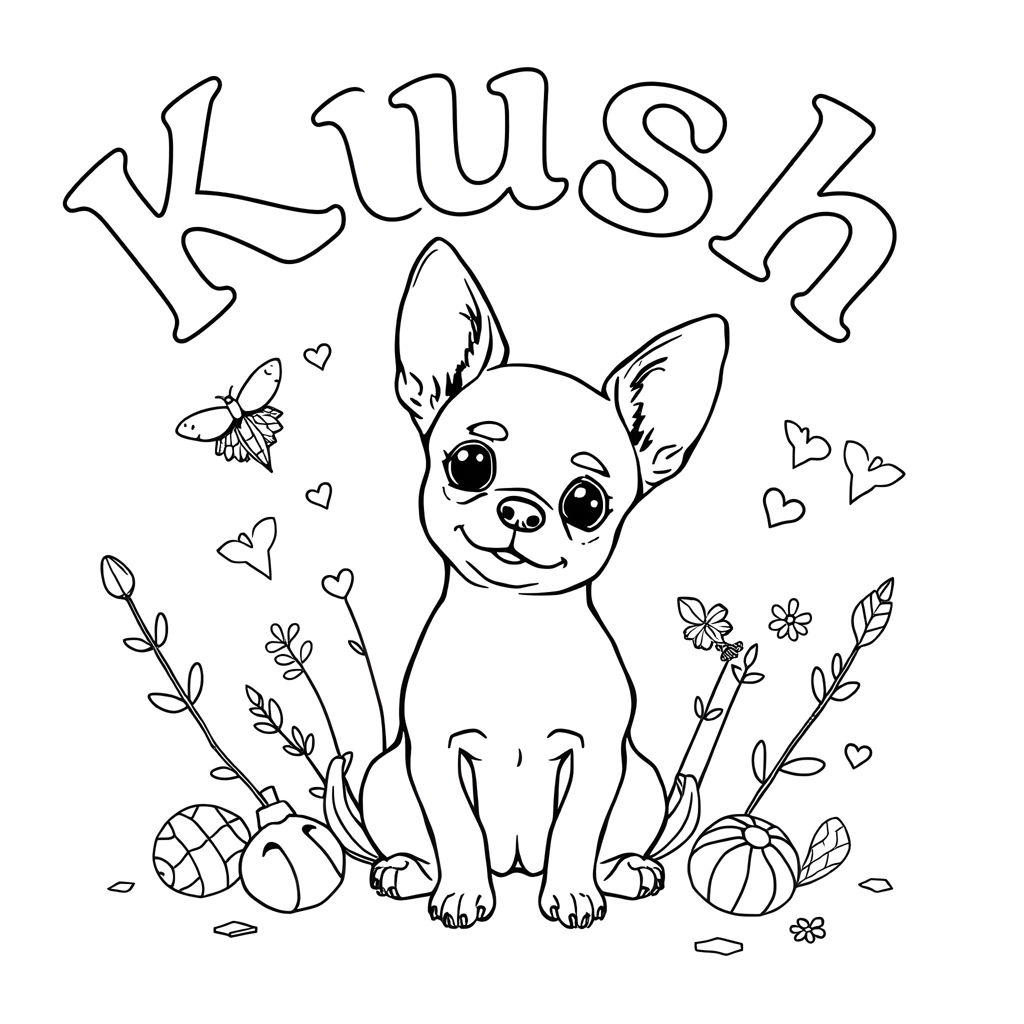 1 Best Chihuahua Coloring Pages (Free Printable PDFs)