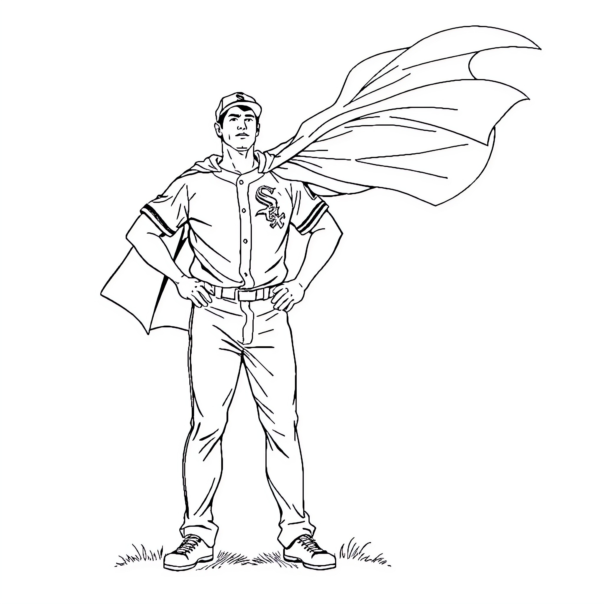 Best White Sox Player Coloring - Ed3ef944cb5ff684 