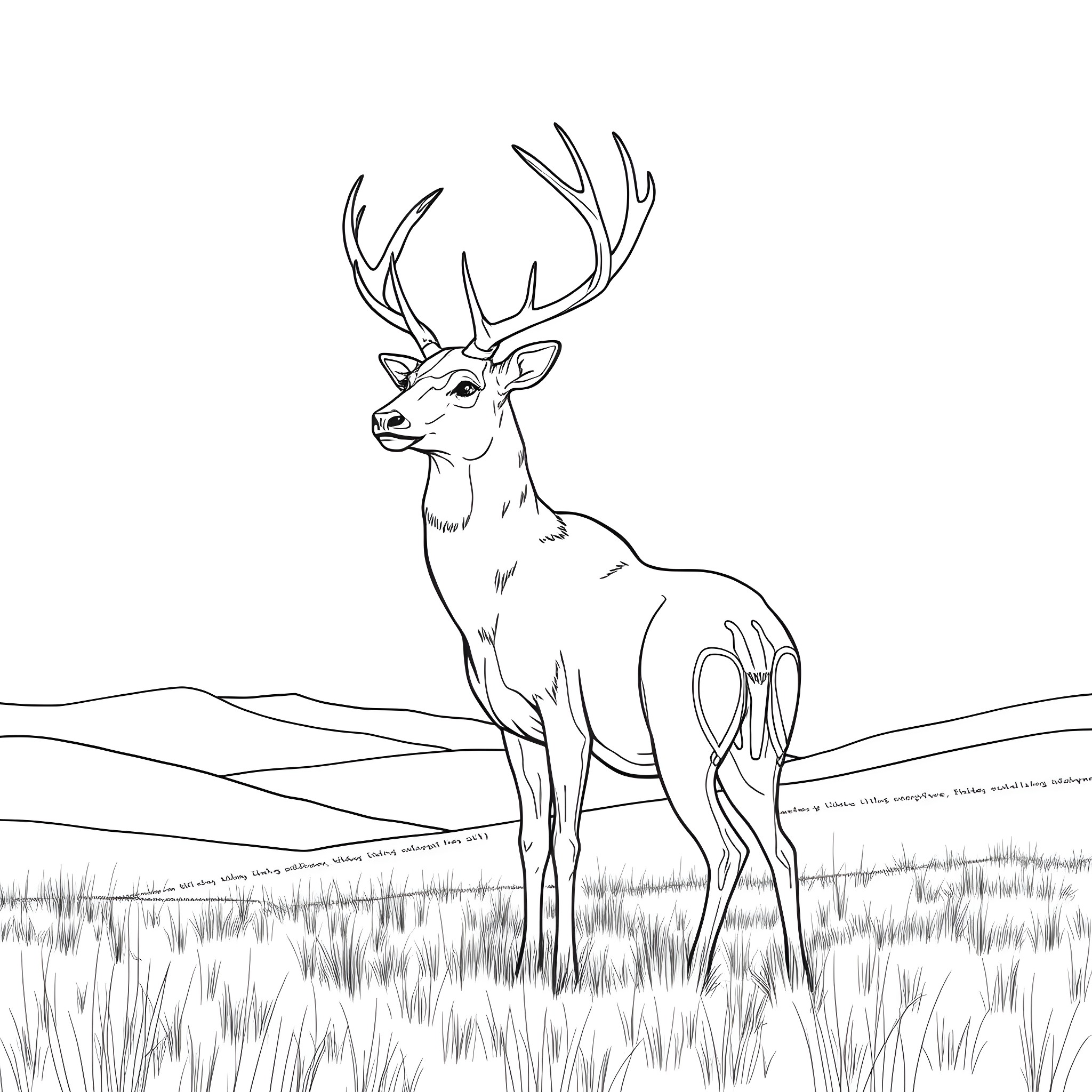 104 Best Deer Coloring Pages (Free Printable PDFs)