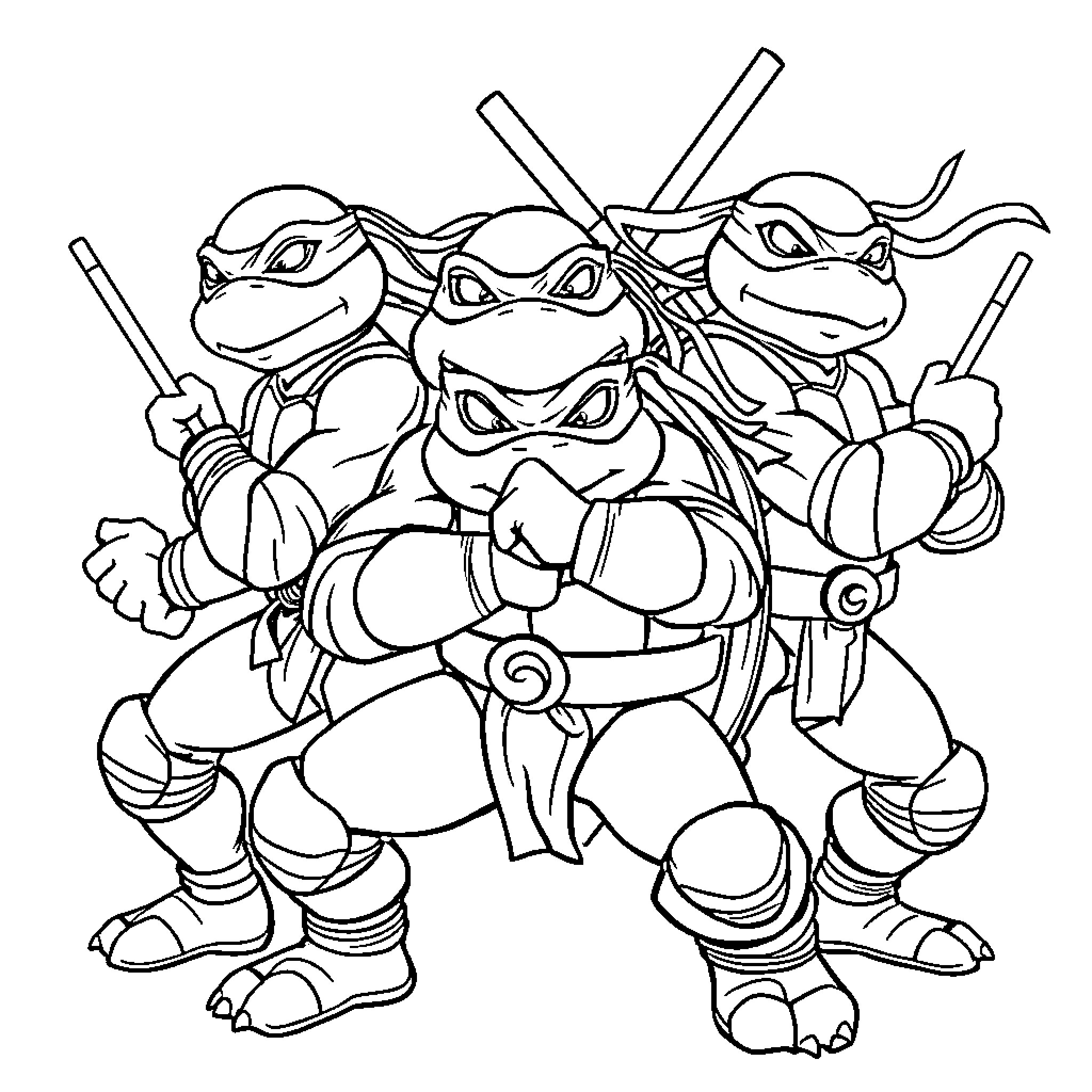 Best TMNT Coloring Pages (Free Printable PDF)