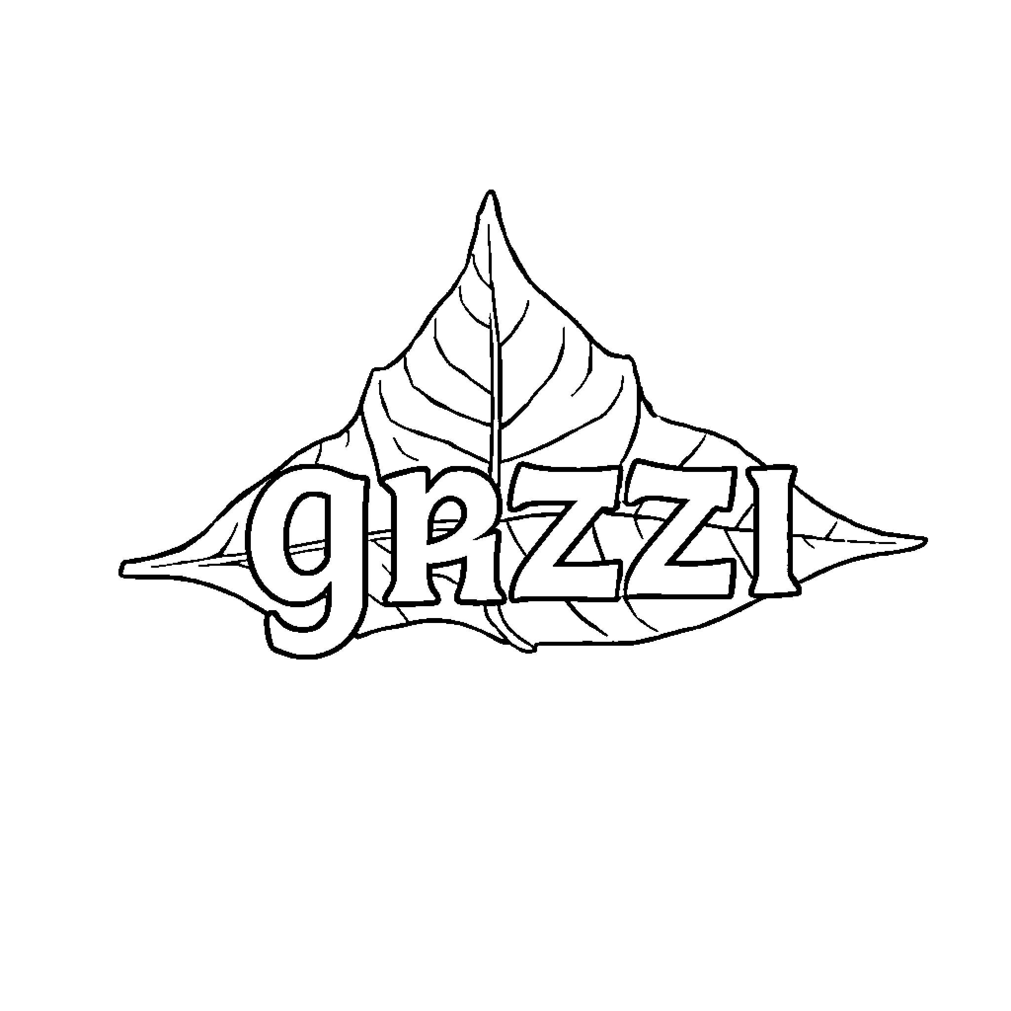 Greek Alphabet Leaf Art Design Coloring Page (free black-and-white line drawing printable PDF for all, from beginners to advanced learners, including children, teens, adults, and seniors)