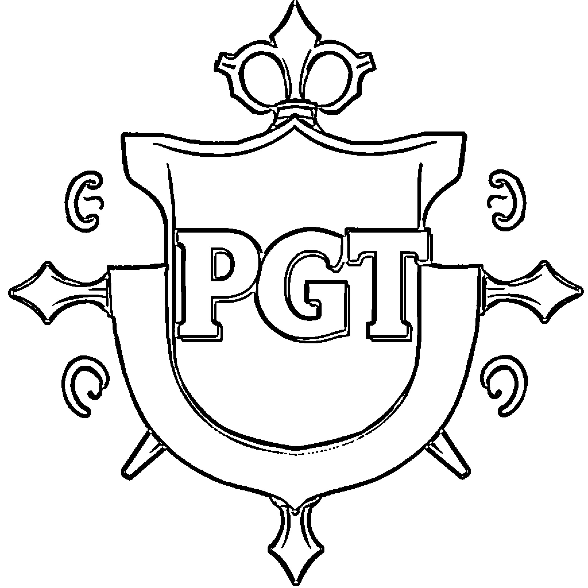 Arma Reforger Emblematic Shield Design Coloring Page (free black-and-white line drawing printable PDF for all, from beginners to advanced learners, including children, teens, adults, and seniors)