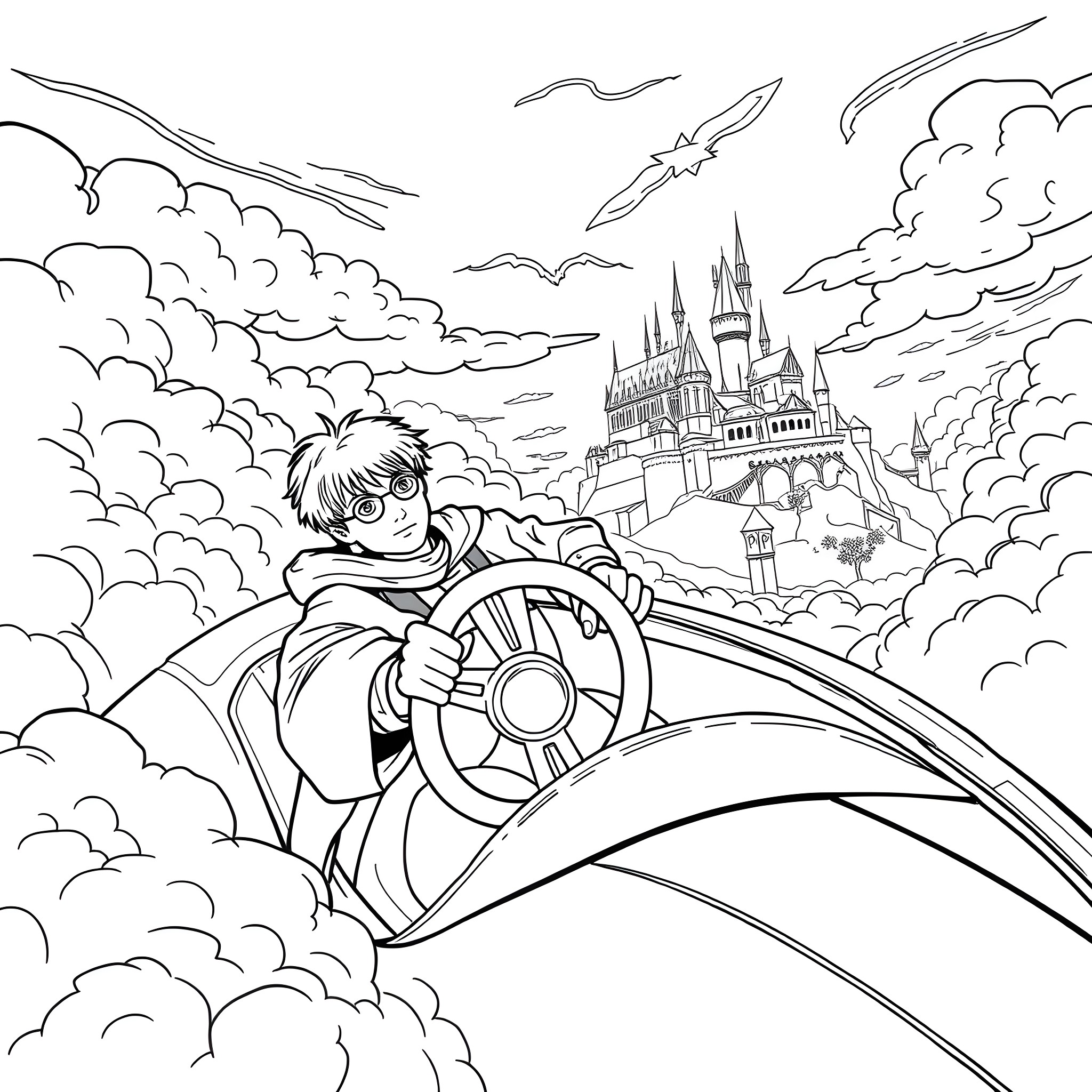 408 Best Harry Potter Coloring Pages (Free Printable PDFs)
