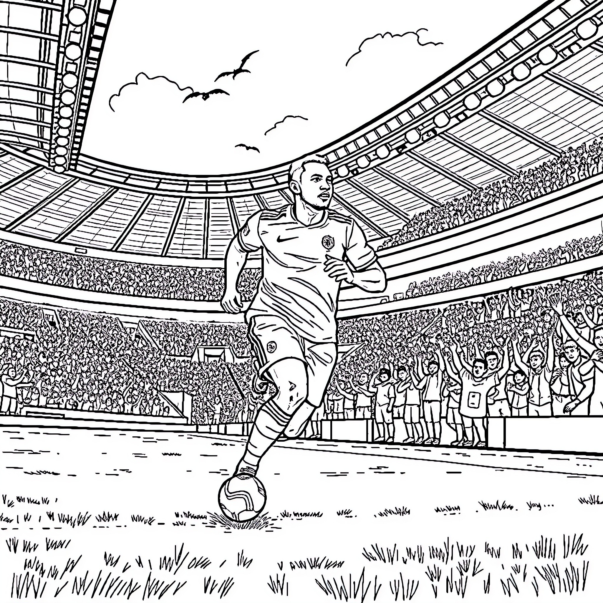 Best Mbappe Coloring Pages (Free Printable PDF)