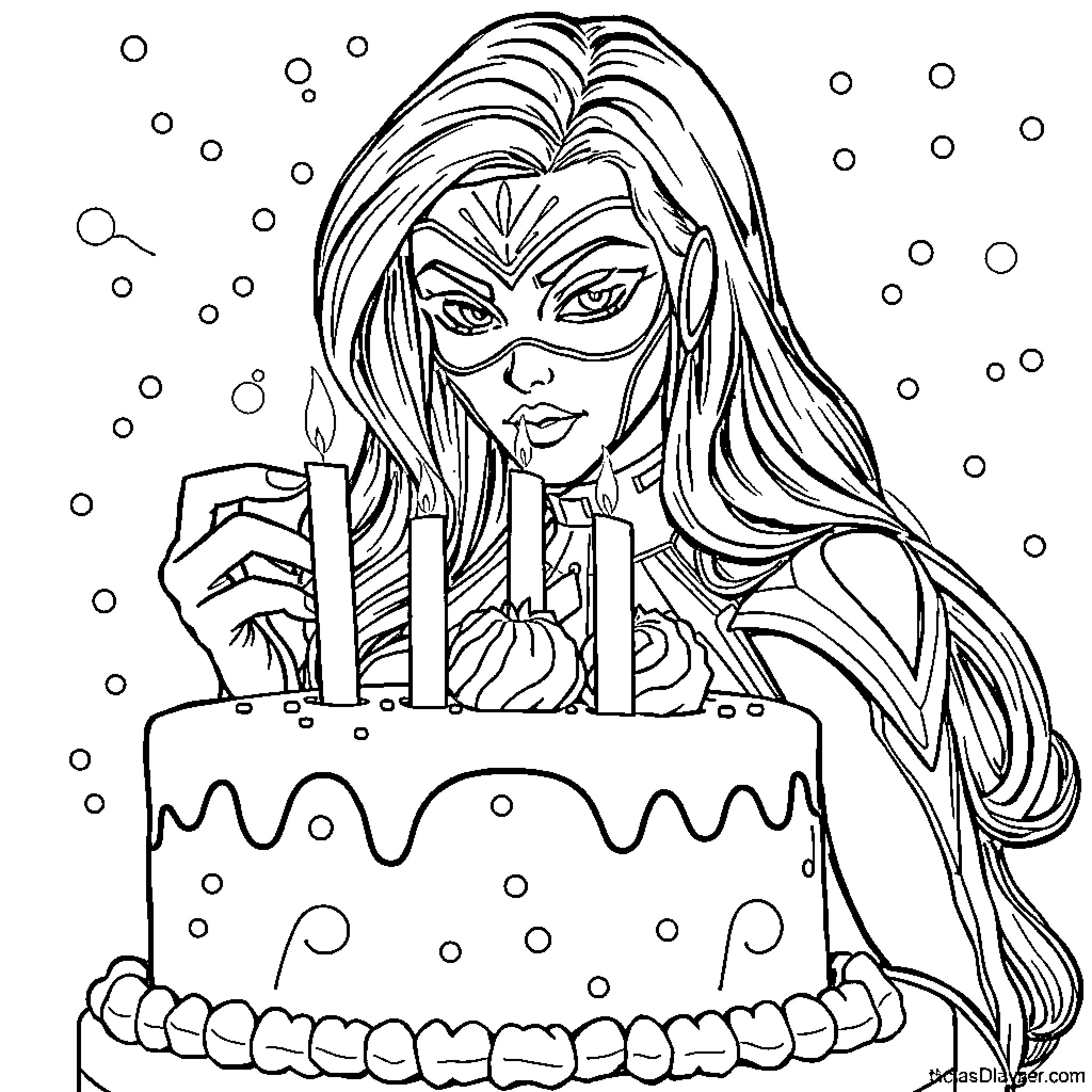 Best Gamora Coloring Pages (Free Printable PDF)