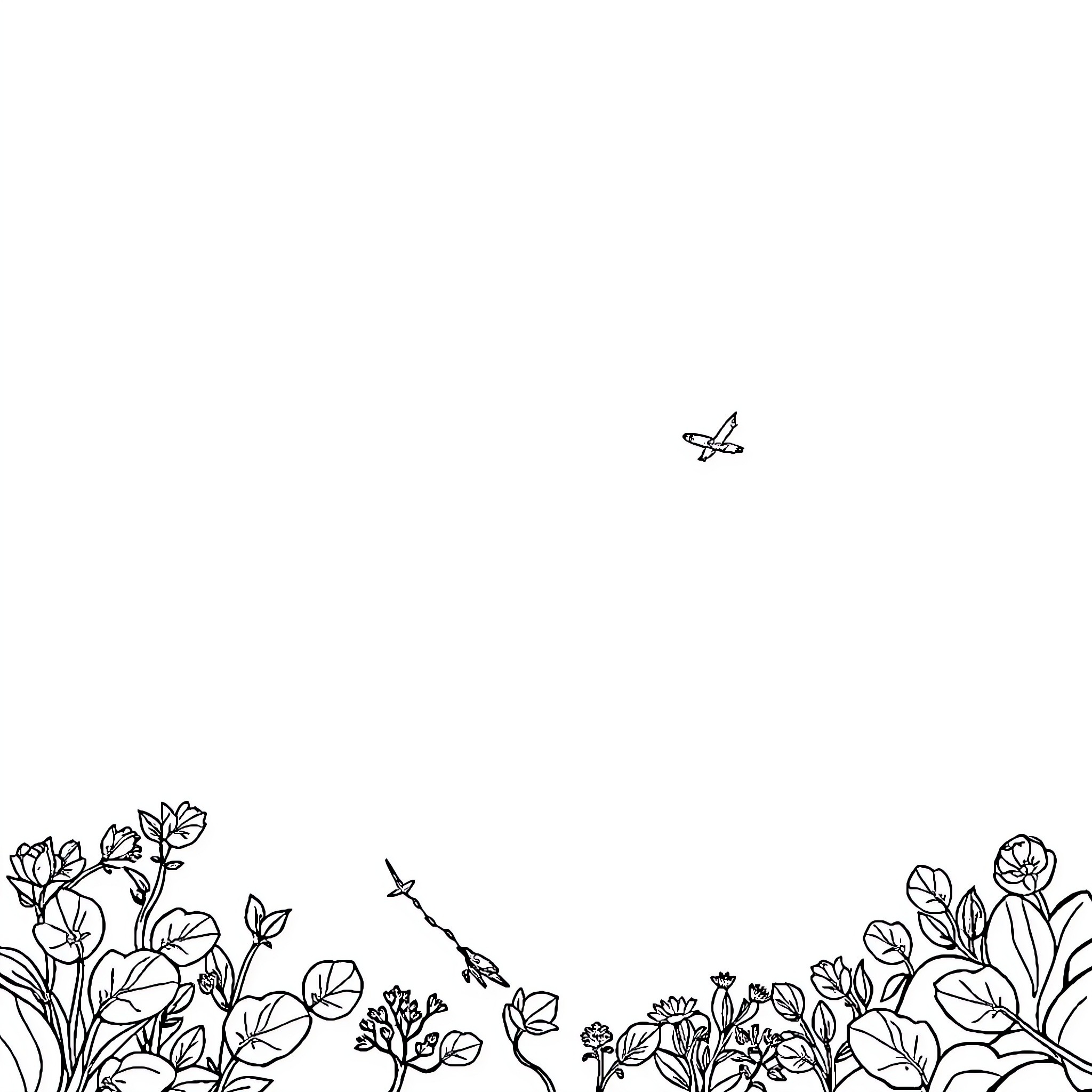 History Geography Scenic Botanical Illustration Coloring Page (free black-and-white line drawing printable PDF for all, from beginners to advanced learners, including children, teens, adults, and seniors)