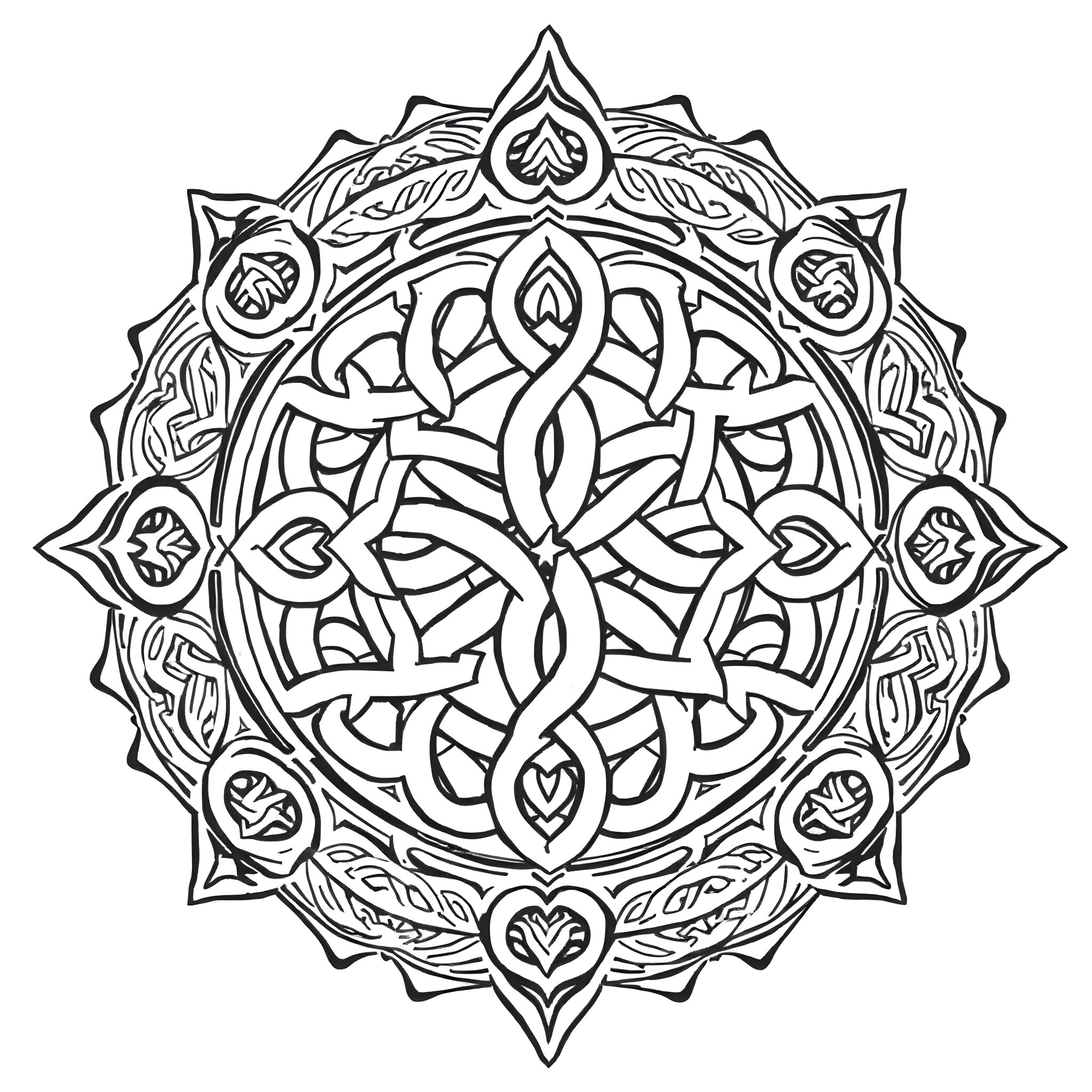 6 Best Celtic Knot Coloring Pages (Free Printable PDFs)