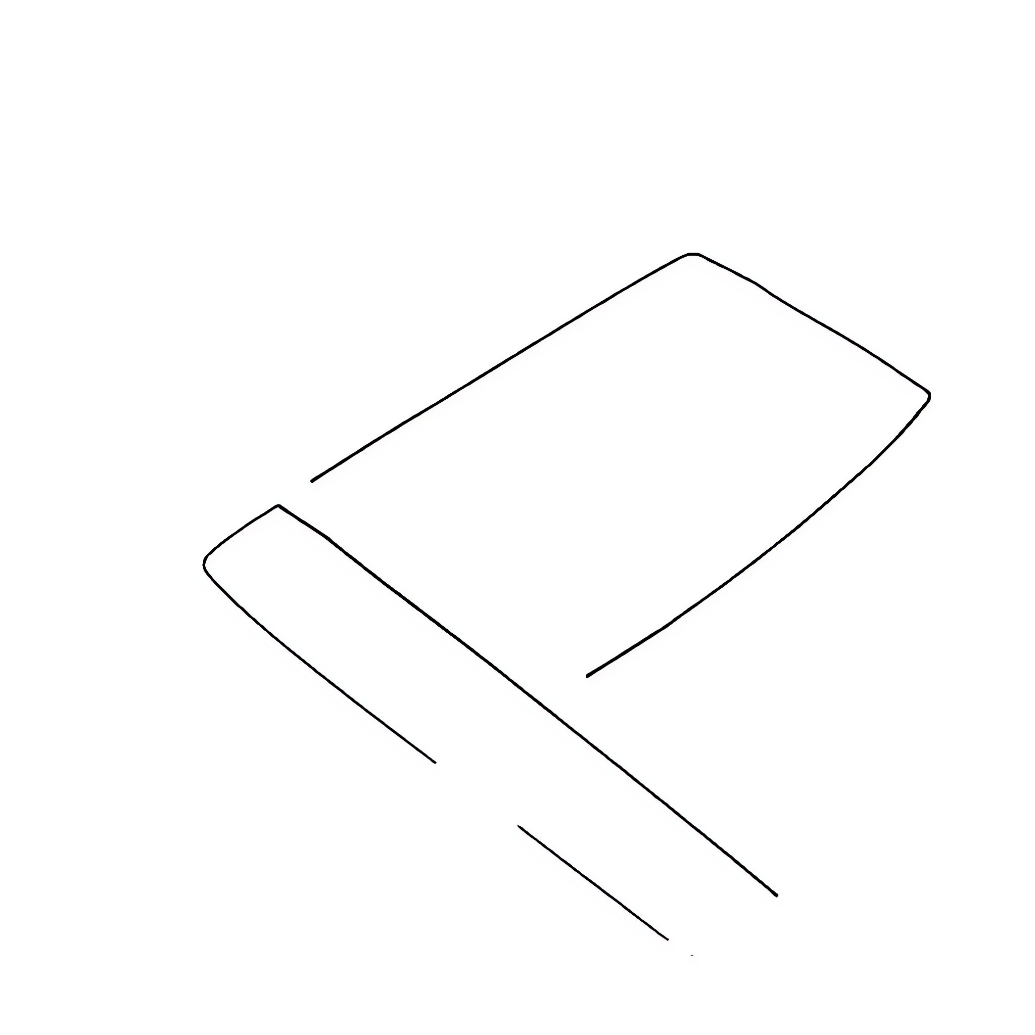 Shadow of a geometric shape Coloring Page (free black-and-white line drawing printable PDF for all, from beginners to advanced learners, including children, teens, adults, and seniors)