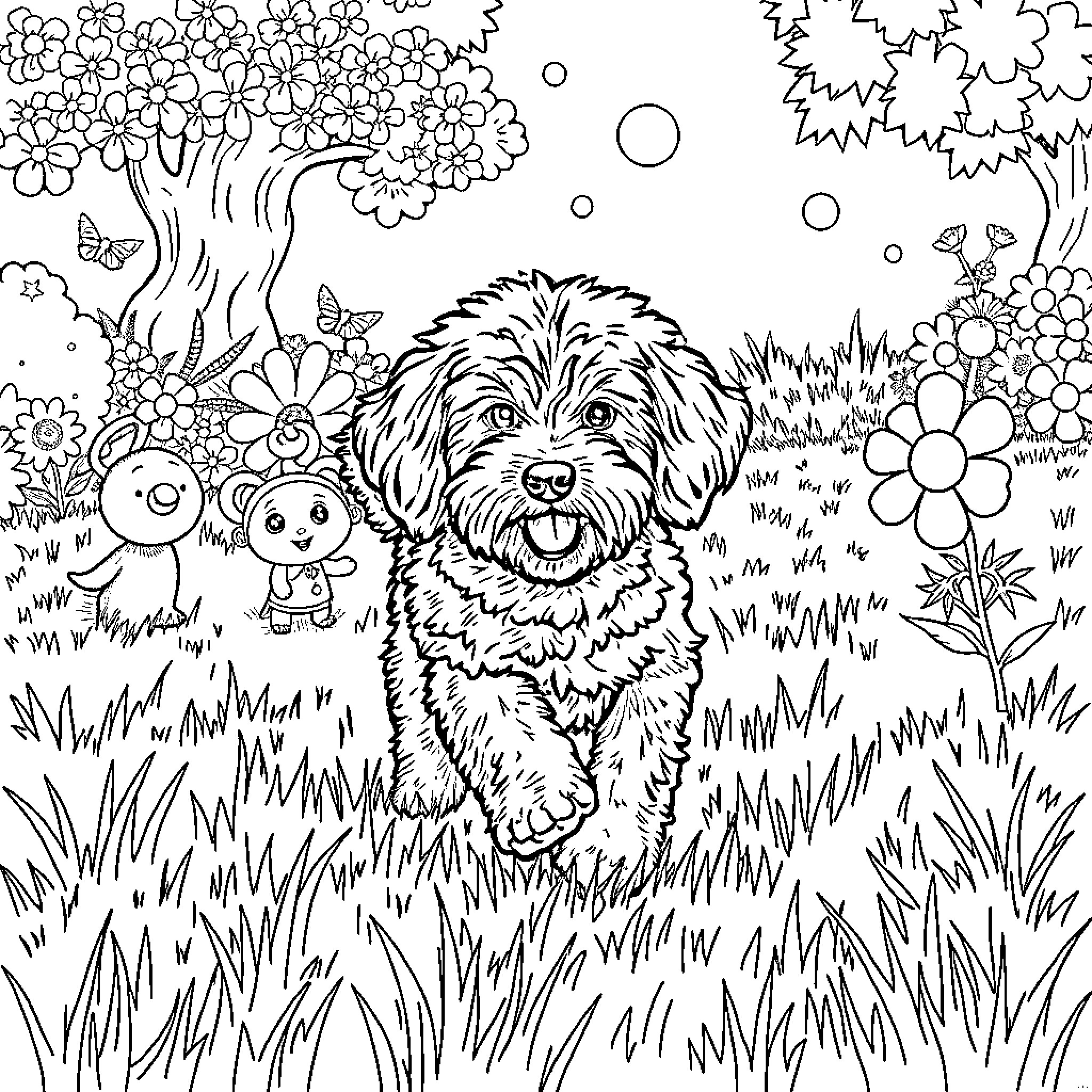 Best Cockapoo Coloring Pages (Free Printable PDF)