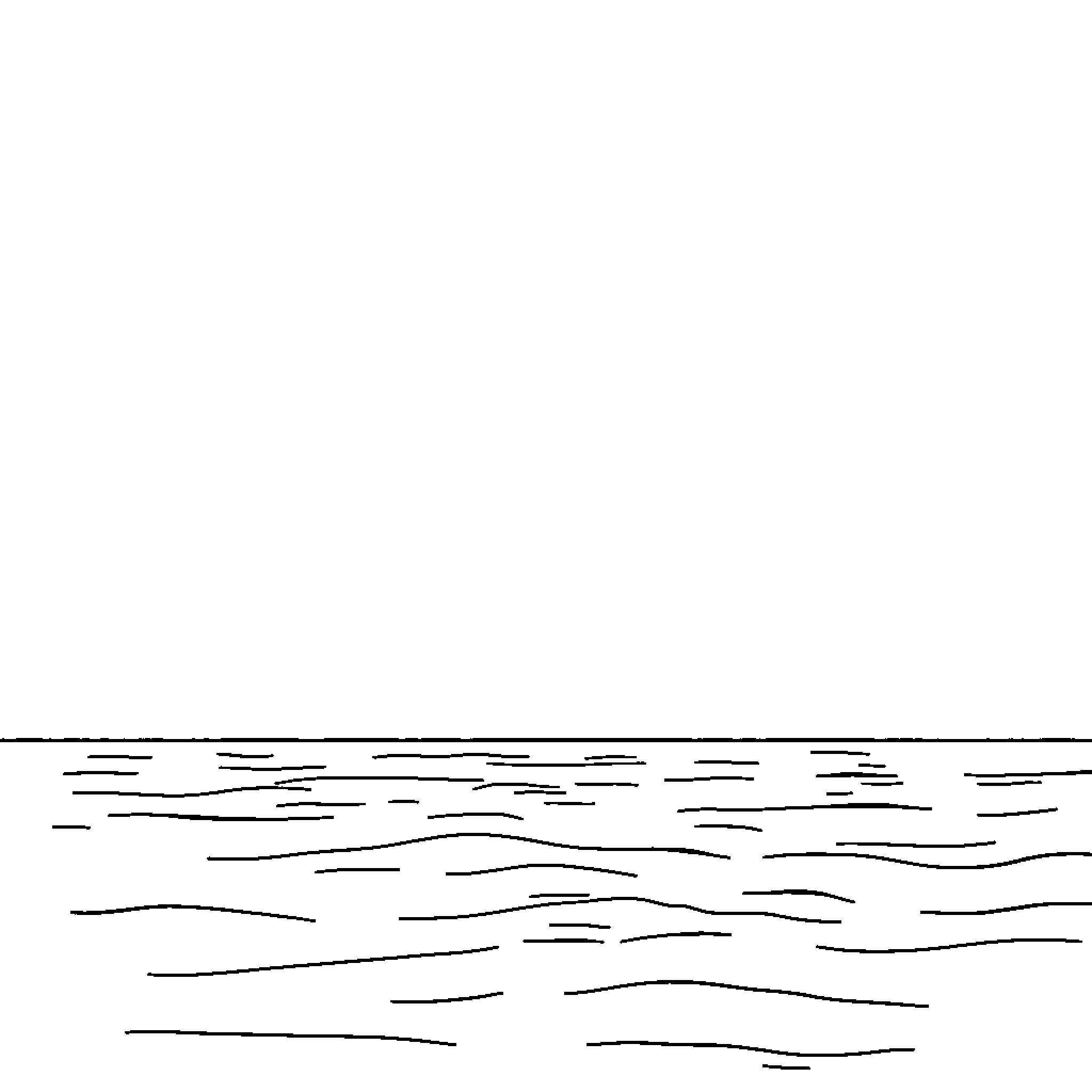 Ultramarine Landscape of Tranquil Waves Coloring Page (free black-and-white line drawing printable PDF for all, from beginners to advanced learners, including children, teens, adults, and seniors)