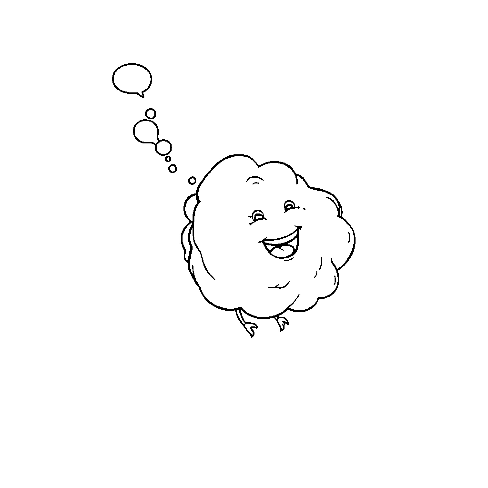 Fart cloud of joy and laughter Coloring Page (free black-and-white line drawing printable PDF for all, from beginners to advanced learners, including children, teens, adults, and seniors)